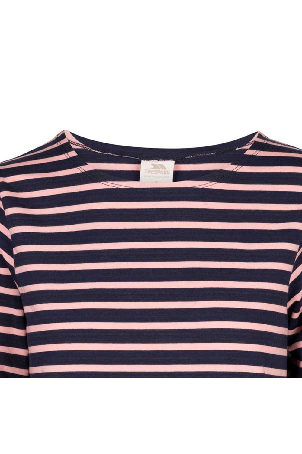 Light Pink Karen Yarn Dyed Stripe Shirt, Image 3 of 5