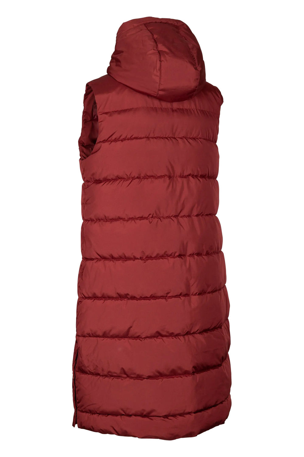 Wine Leona Quilted Gilet, Image 2 of 4
