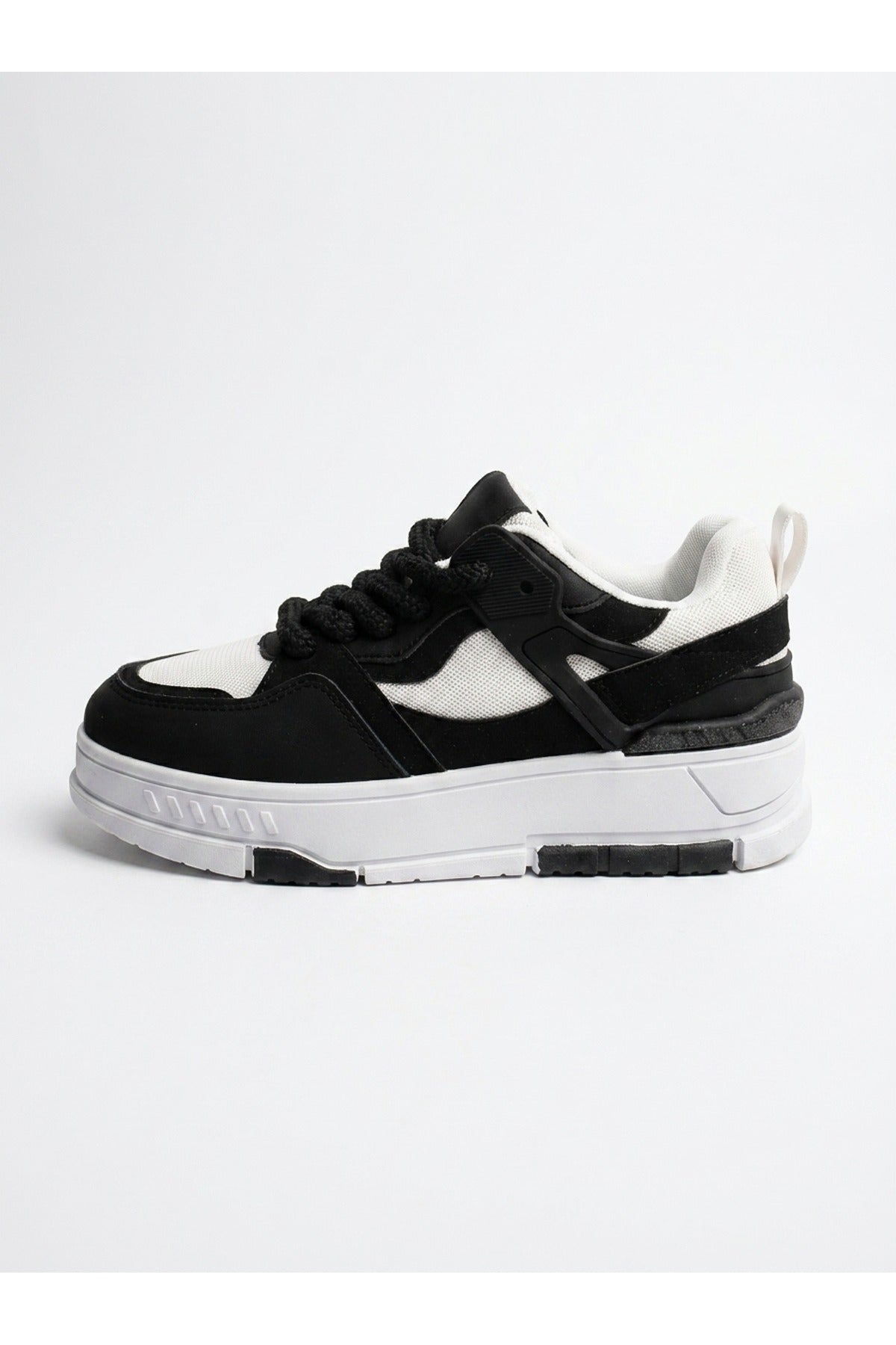 Black Genevieve Monochrome Chunky Sole Trainers, Image 1 of 4