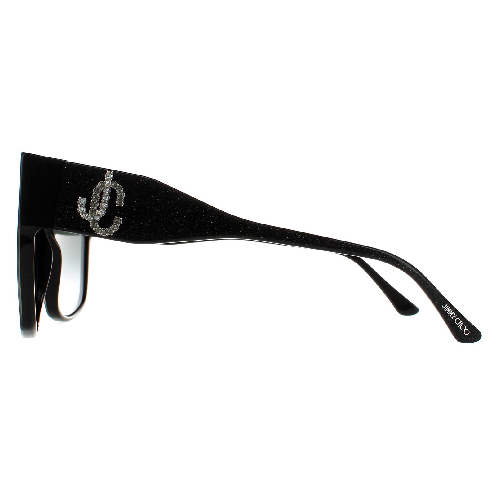 Black Jimmy Choo Black Square Black Dark Grey Gradient 90041091, Image 3 of 4