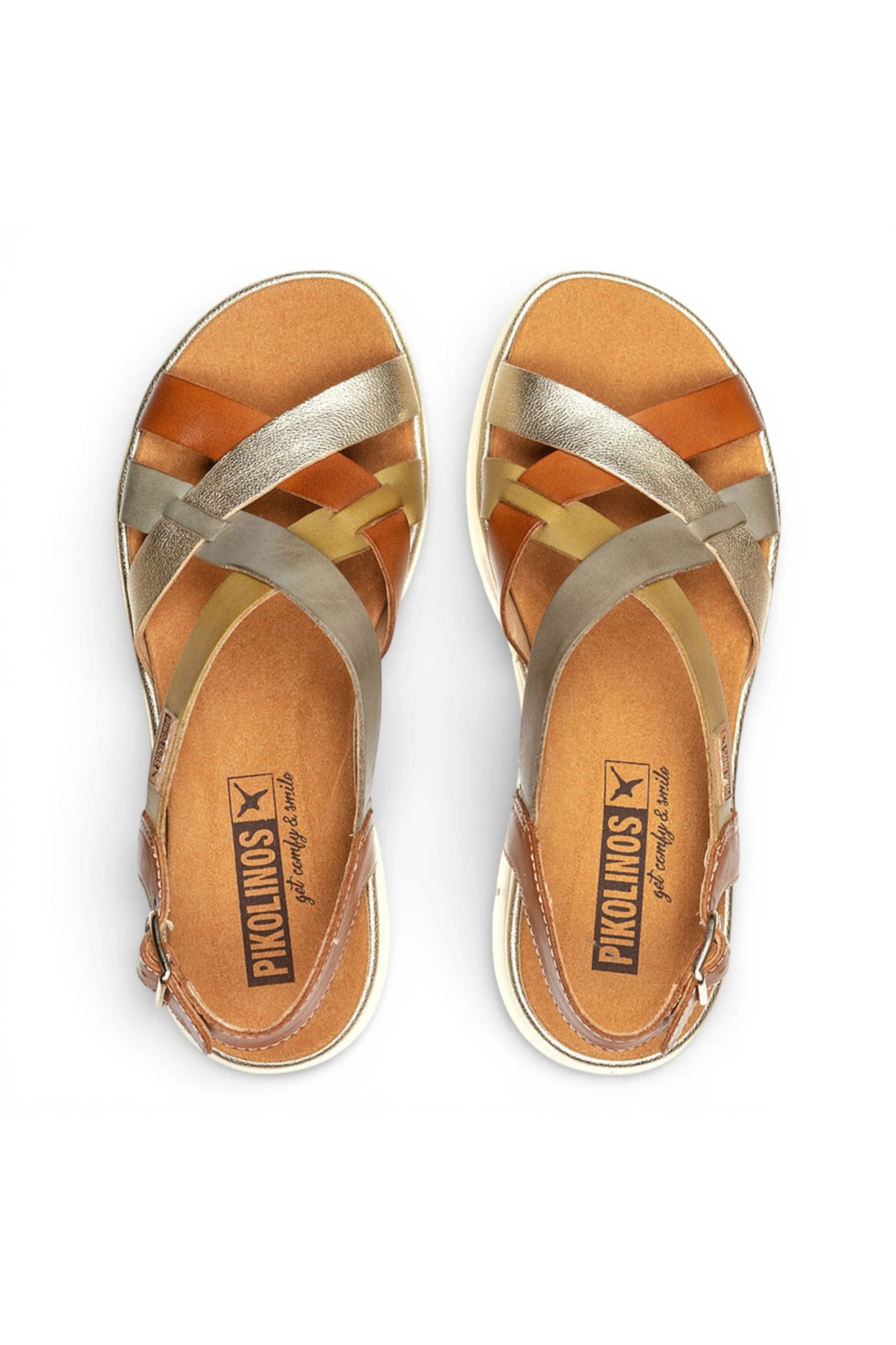 Brown Womens Heel Summer Sandals -W4N-0650C1, Image 8 of 8