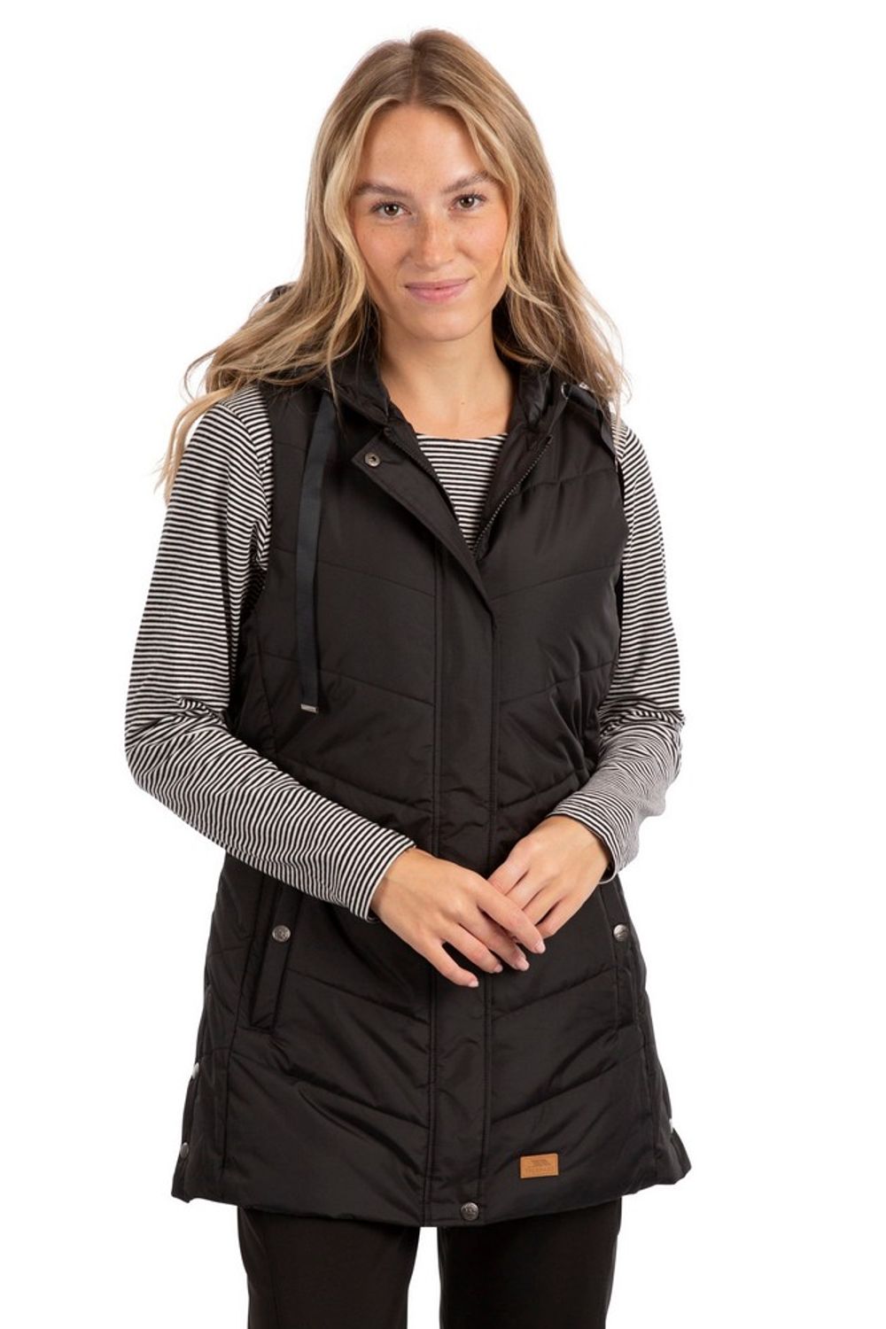Black Juniper Padded Gilet, Image 6 of 8
