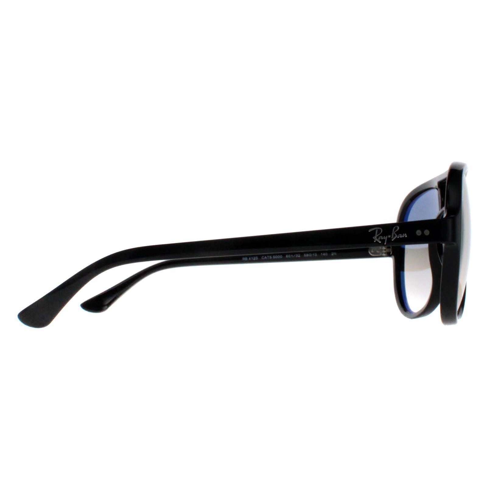 Black Ray-Ban Black Aviator Black Grey Gradient Sunglasses, Image 4 of 4