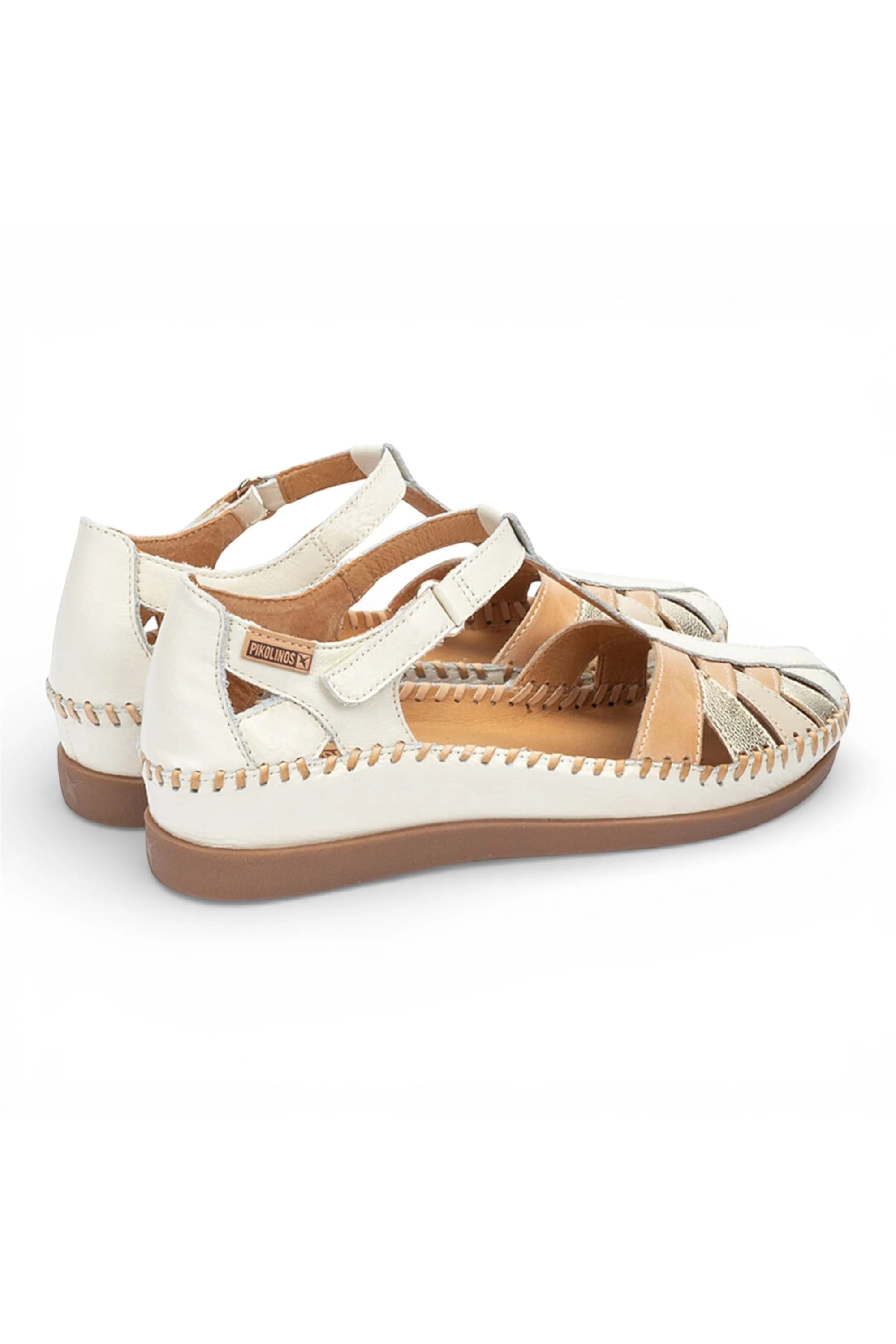 White Womens Soft Semi-Open Sandal-W8K-0705C1, Image 5 of 8