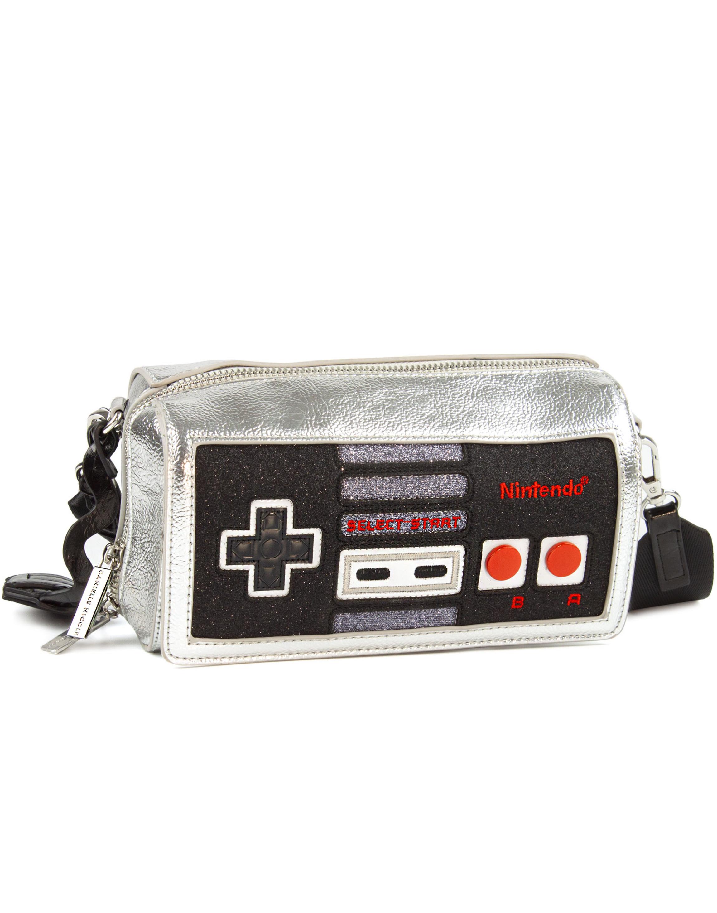 Black Danielle Nicole Nintendo Super Cross Body Bag, Image 2 of 2