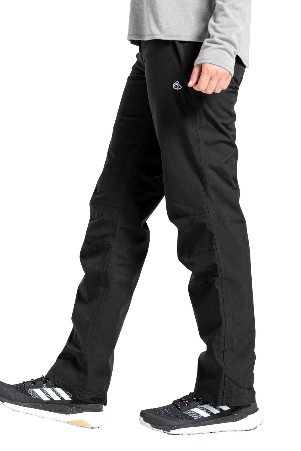 Black Aysgarth II Waterproof Trousers, Image 2 of 3
