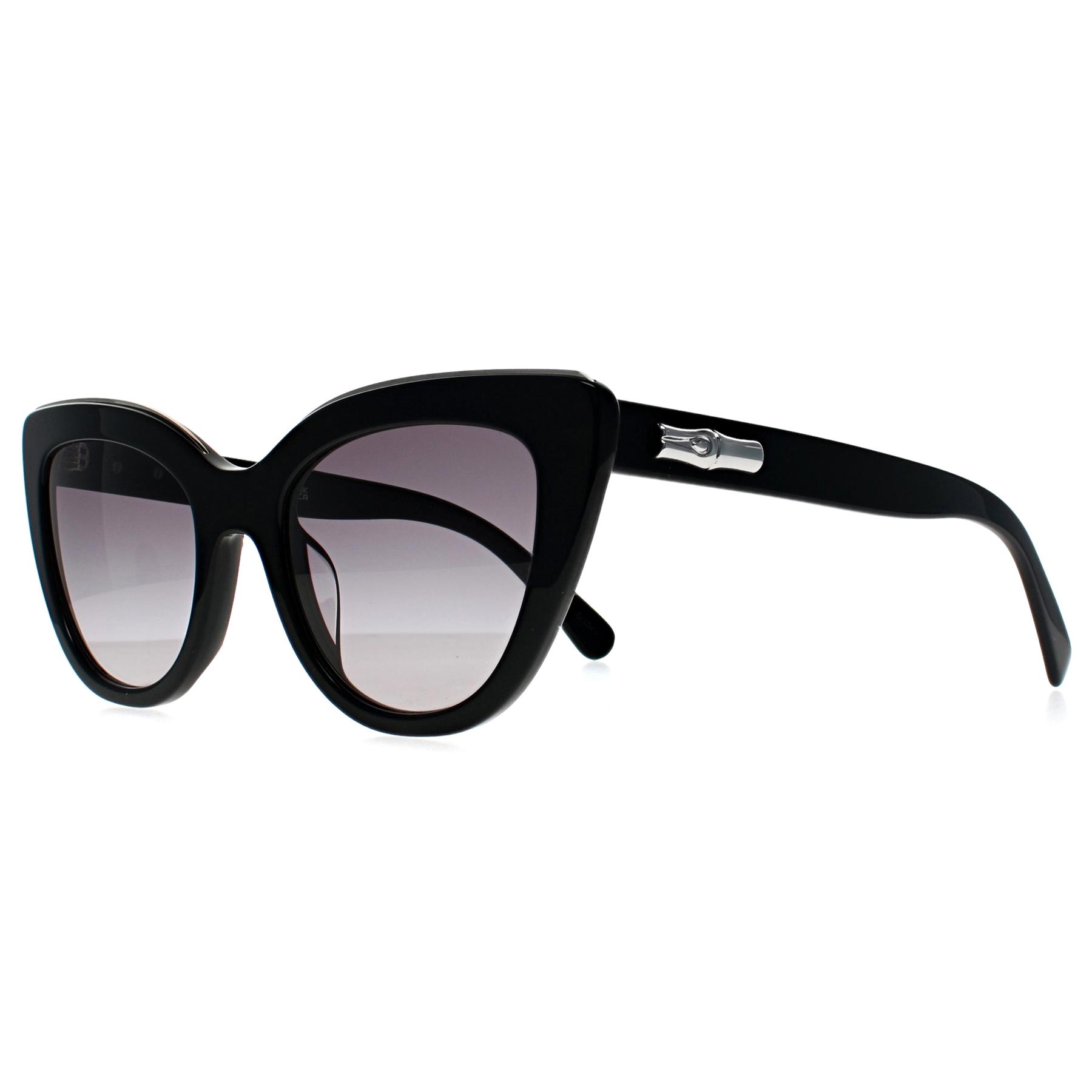 Black Longchamp Black Cat Eye Black Grey LO686S, Image 2 of 3