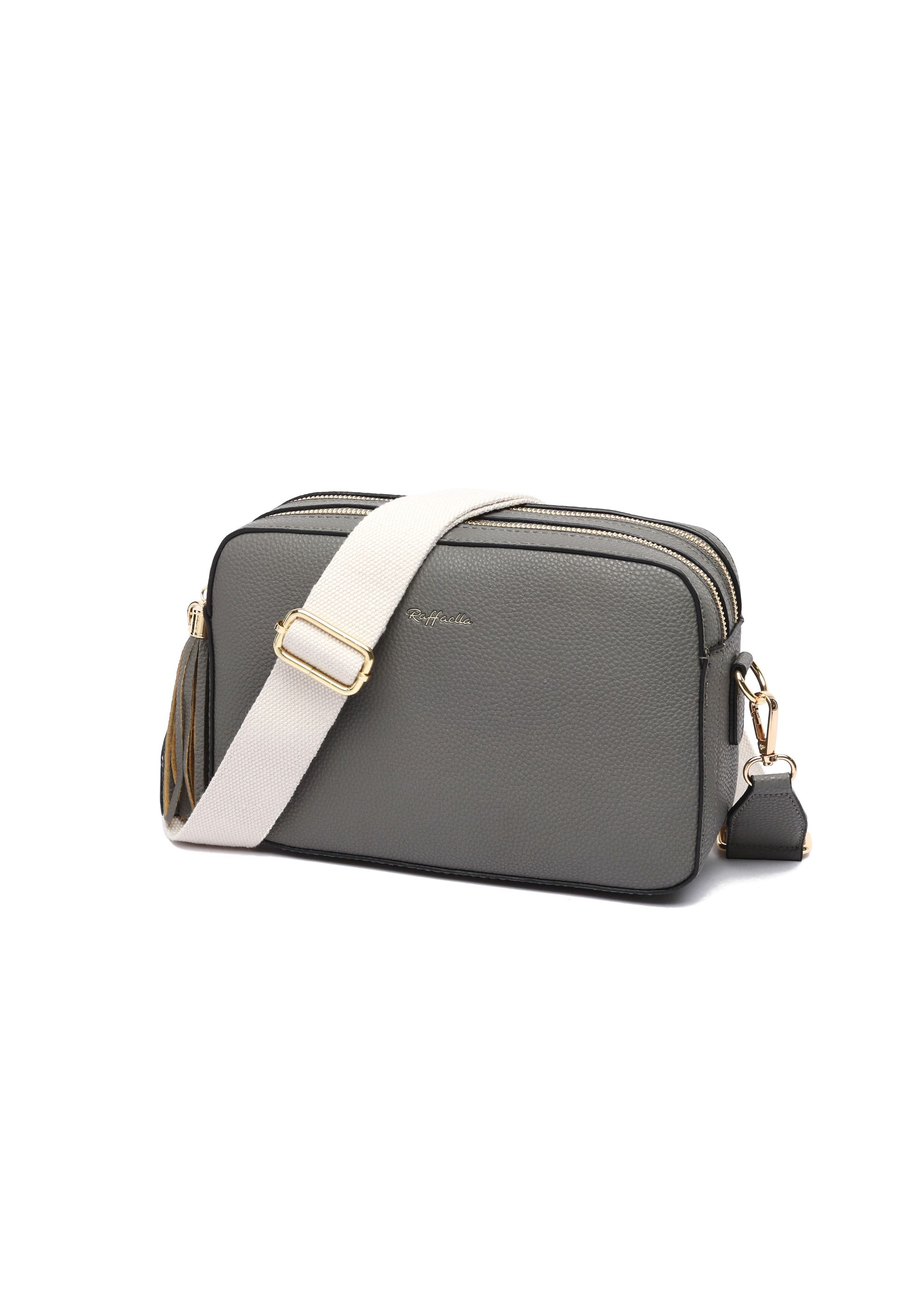 Grey Raffaella Grey Cross Body Camera Bag, Image 1 of 2