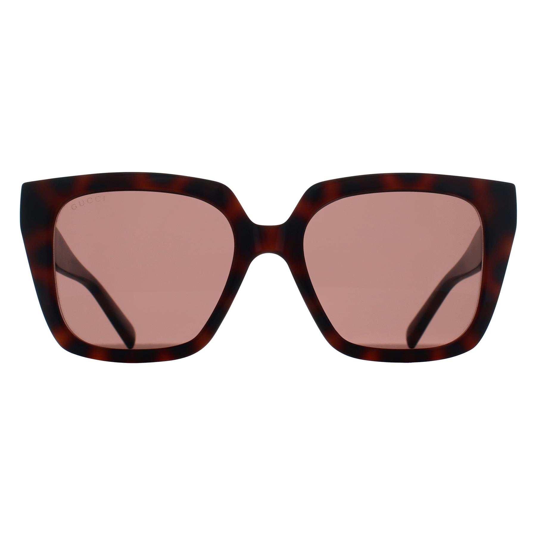 Brown Square Havana Brown GG2102S, Image 1 of 3