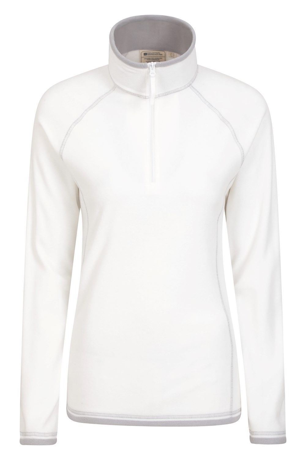 Beige Montana Half Zip Fleece Top, Image 1 of 5
