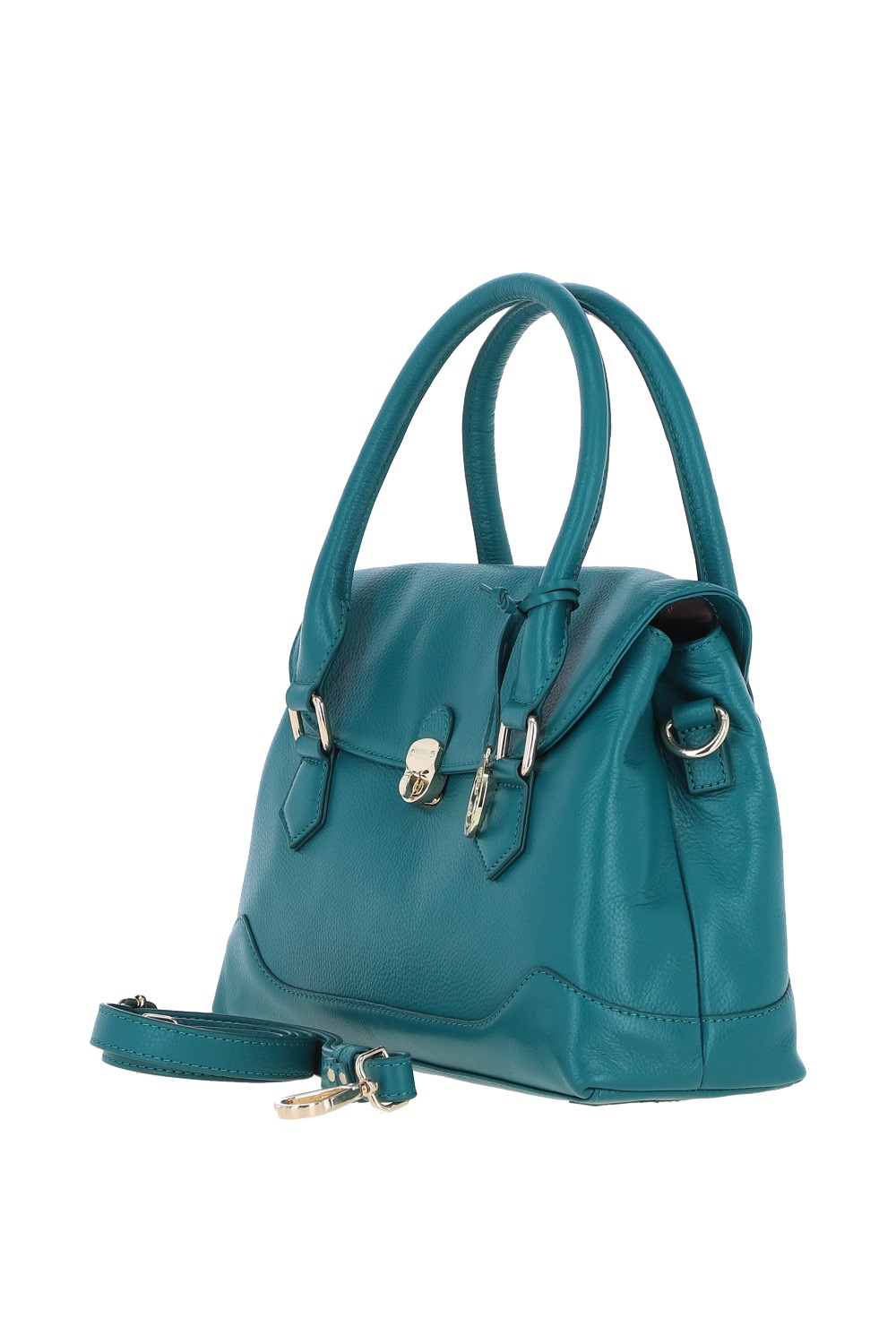 Green Ashwood Leather Green Premium Leather Shoulder Bag with Detachable Crossbody Strap, Image 2 of 4