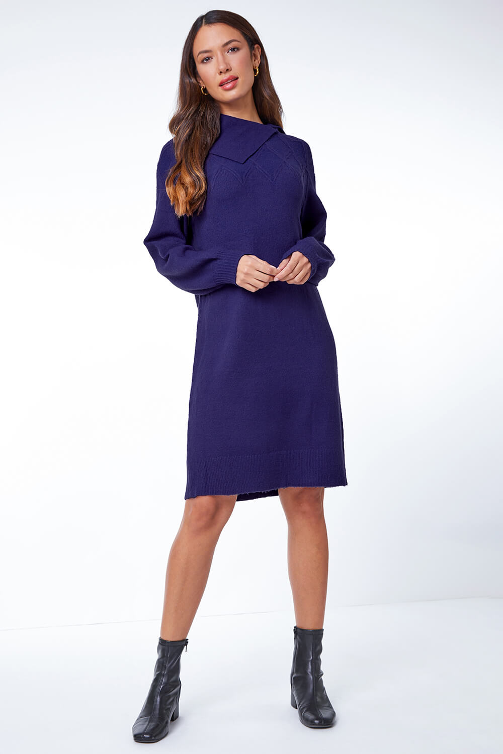 electric blue homecoming dresses Fabiana Filippi Navy Silk & Grey Knit Dress sz 4 l Michael's Luxury  Consignment – Michael's Consignment NYC