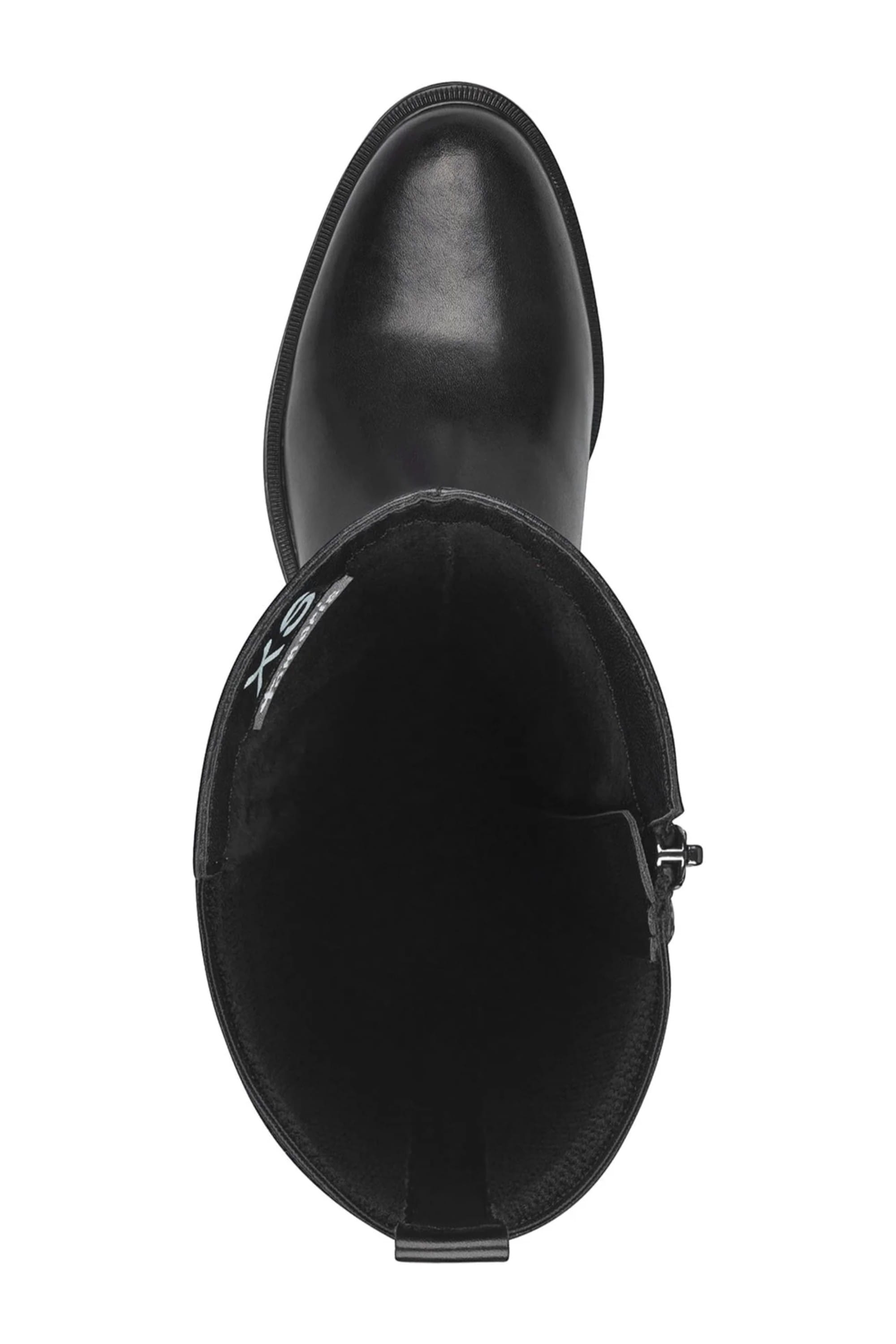 Black Tamaris Black Tamaris Womens Black Riding Boots, Image 5 of 7