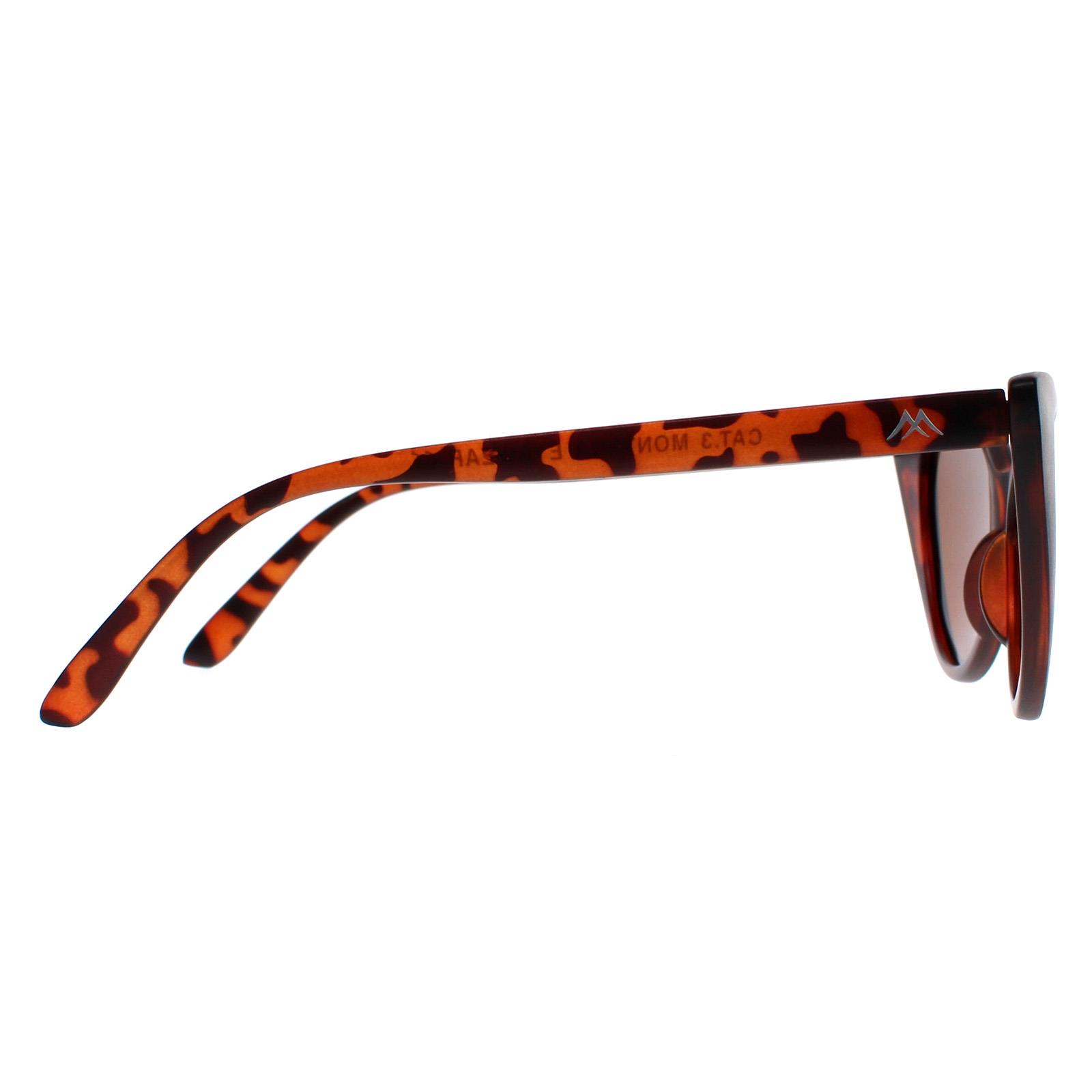 Brown Montana Brown Cat Eye Matte Tortoise Brown Polarized MP71, Image 4 of 4
