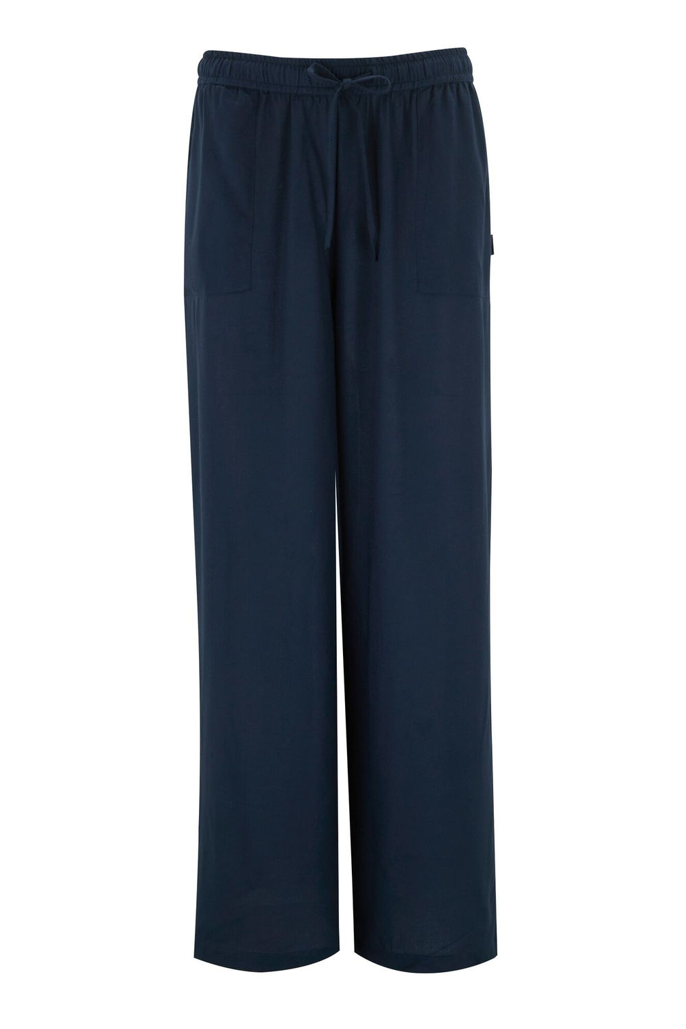 Navy Elbrie Plain Trousers, Image 1 of 4