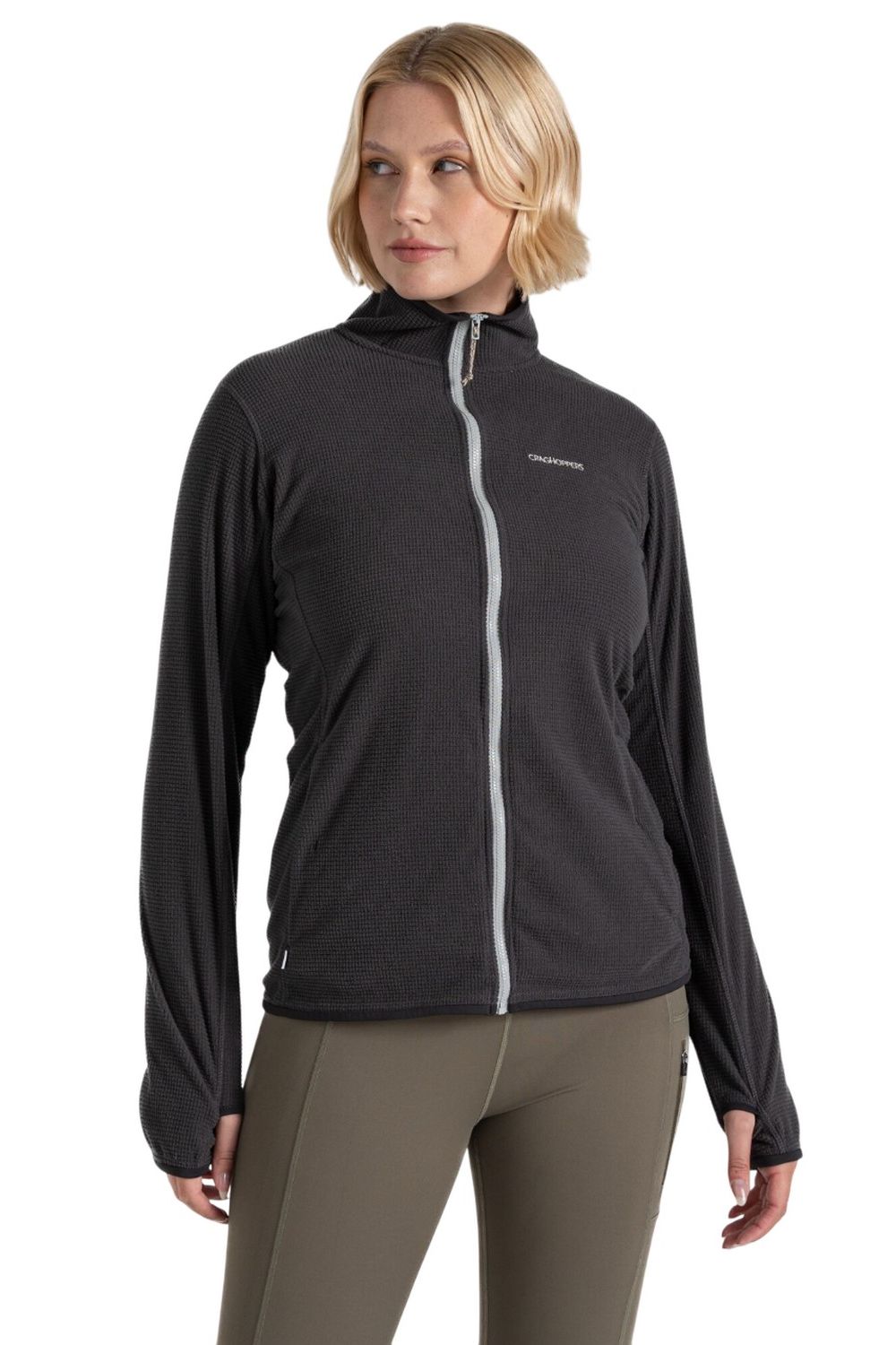 Charcoal Anya Nosilife Fleece Jacket, Image 1 of 3