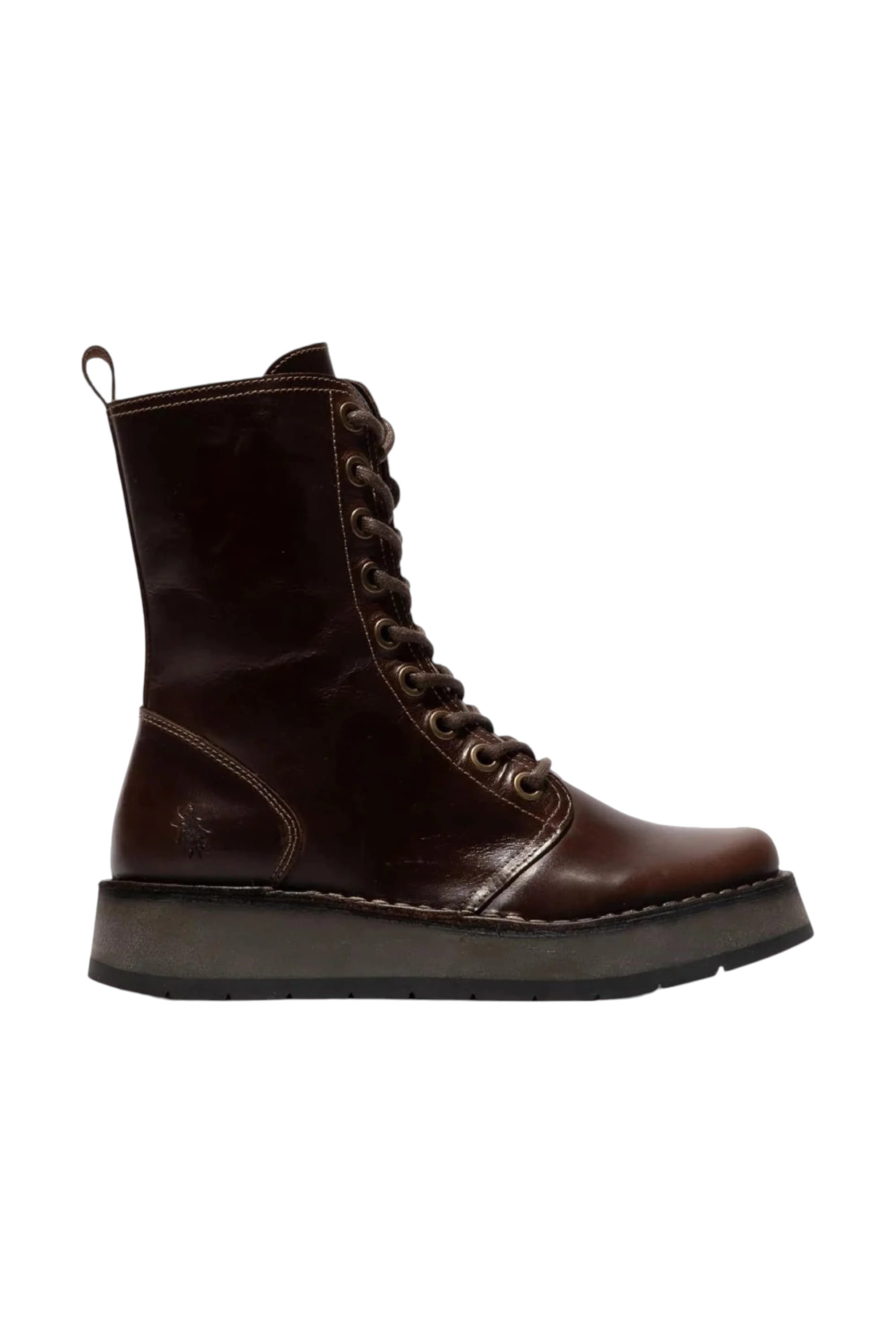Brown Womens Leather Ankle Dress Boots-RAMI043, Image 1 of 5