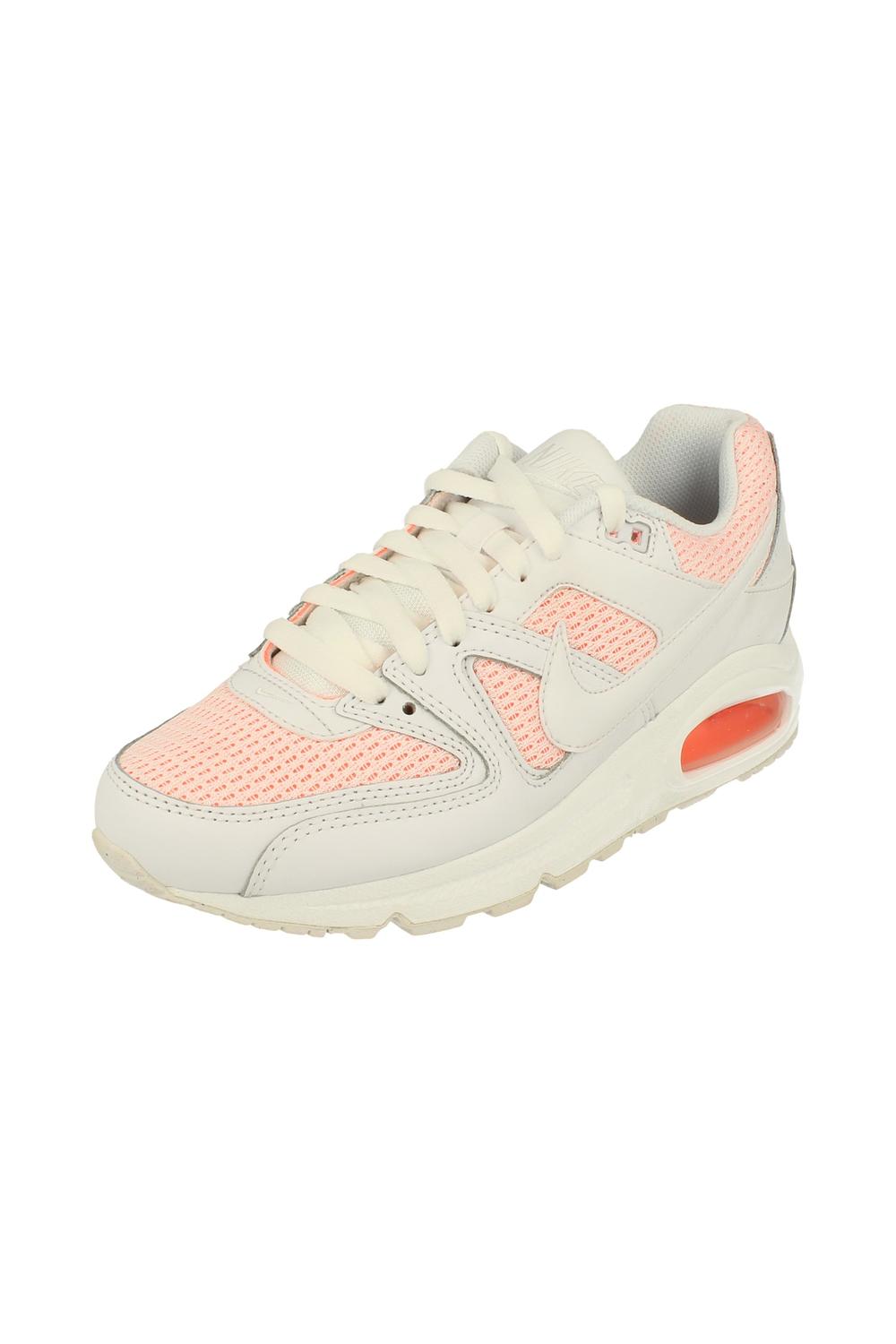 White Nike Womens Air Max Command Running Trainers, Image 2 of 6
