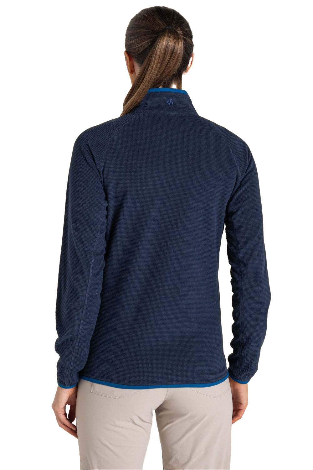 Navy Blue Belfairs Nosilife Full Zip Golf Fleece, Image 2 of 5