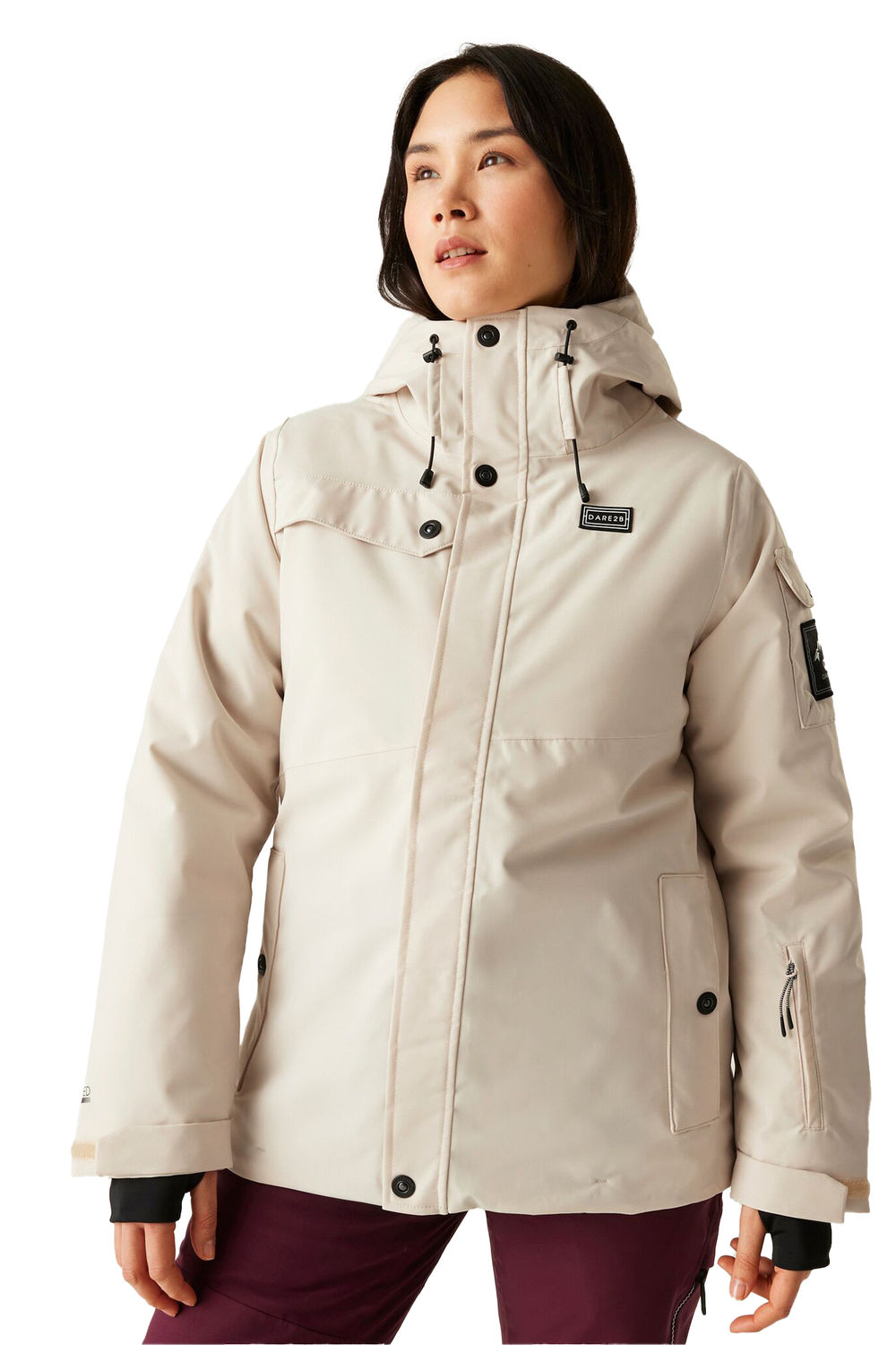 Light Grey Life Ski Jacket, Image 4 of 5
