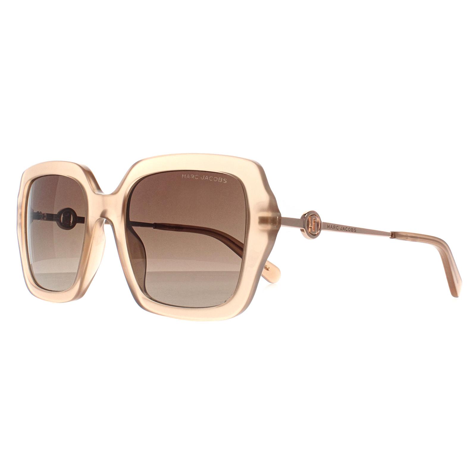 Beige Marc Jacobs Beige Square Beige Brown Gradient MARC 652/S, Image 2 of 4