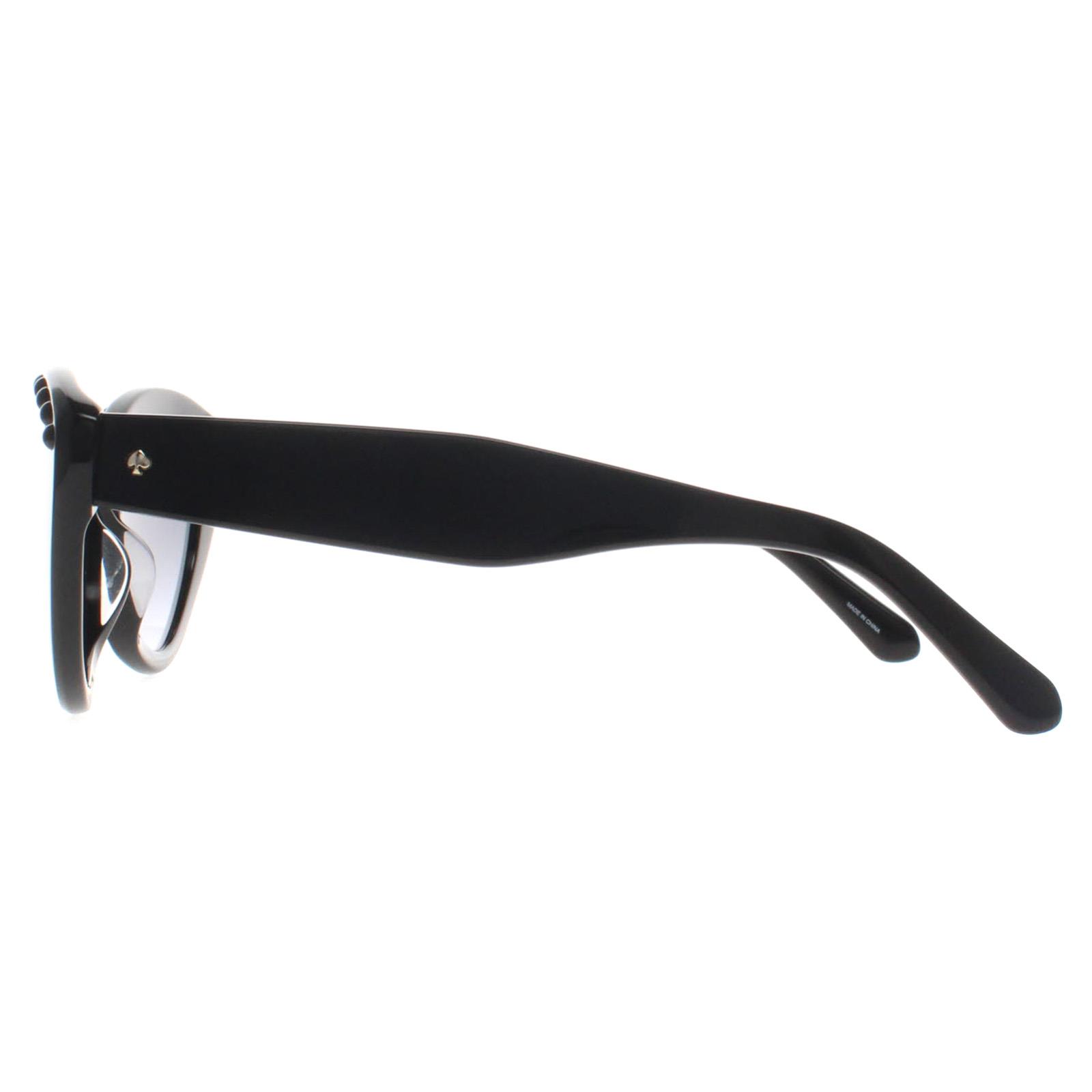 Black Kate Spade Black Cat Eye Black Dark Gray Gradient Juni/G/S Pearl, Image 3 of 4