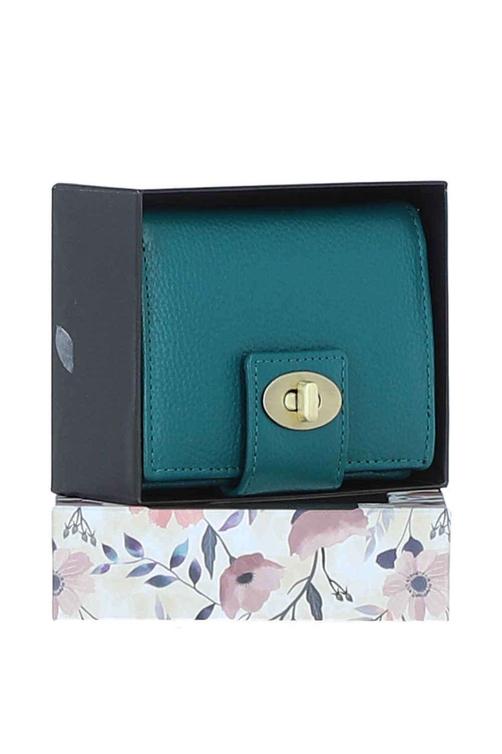 Green Elegant Real Leather Purse, Image 2 of 4