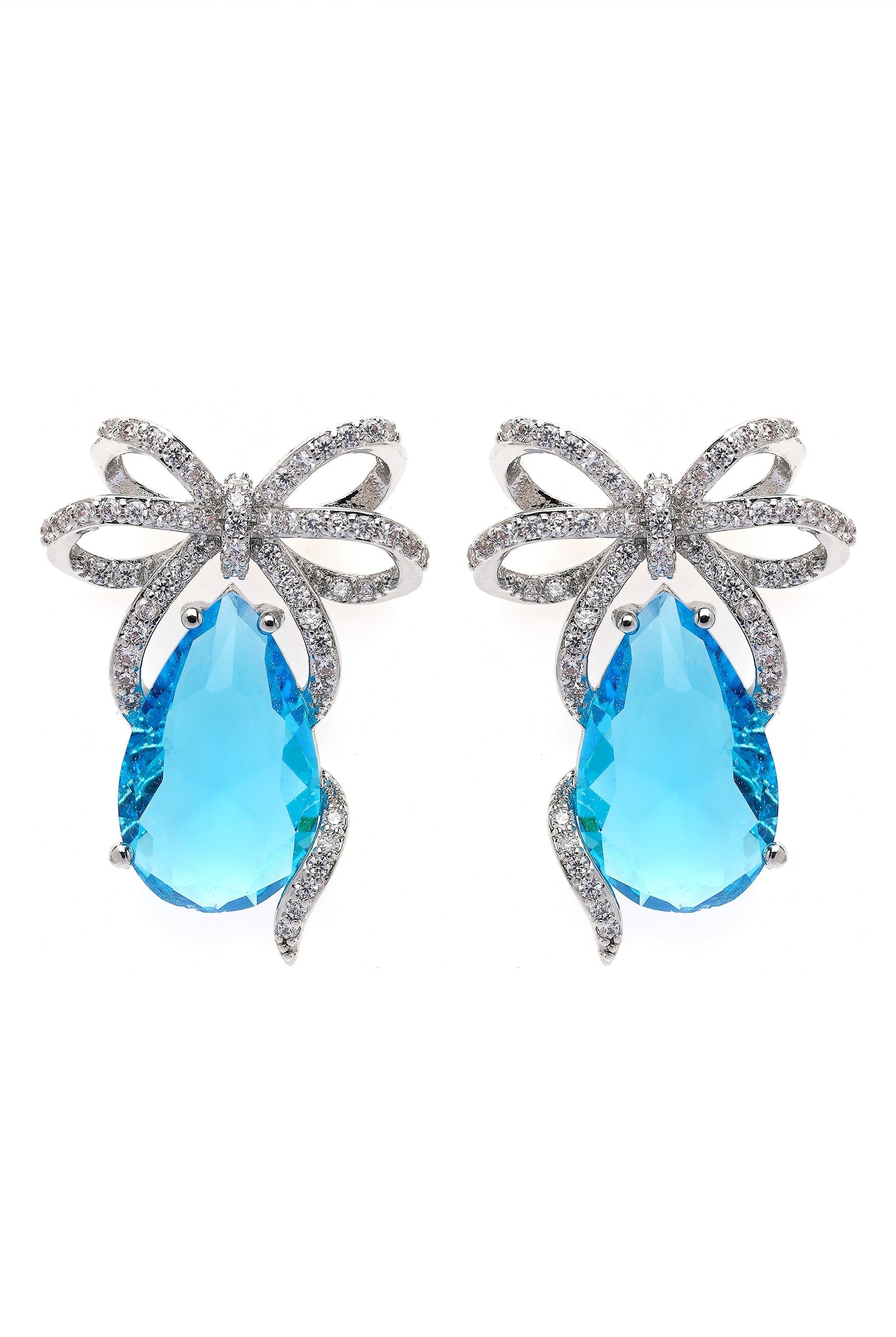 Blue Charming Light Blue Drop Earrings