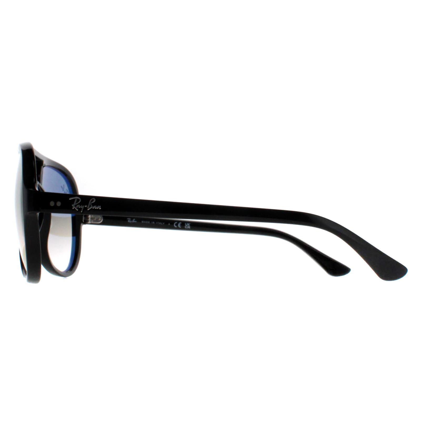 Black Ray-Ban Black Aviator Black Grey Gradient Sunglasses, Image 3 of 4