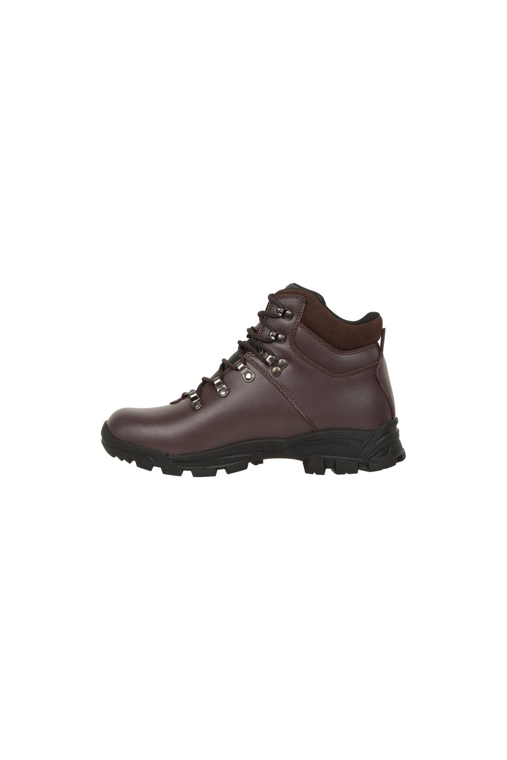 Dark Brown Latitude II Leather Waterproof Boots, Image 3 of 4