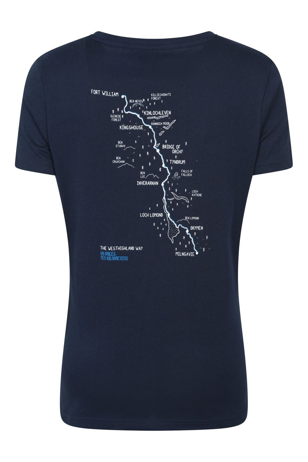 Navy West Highland Way TShirt, Image 2 of 4