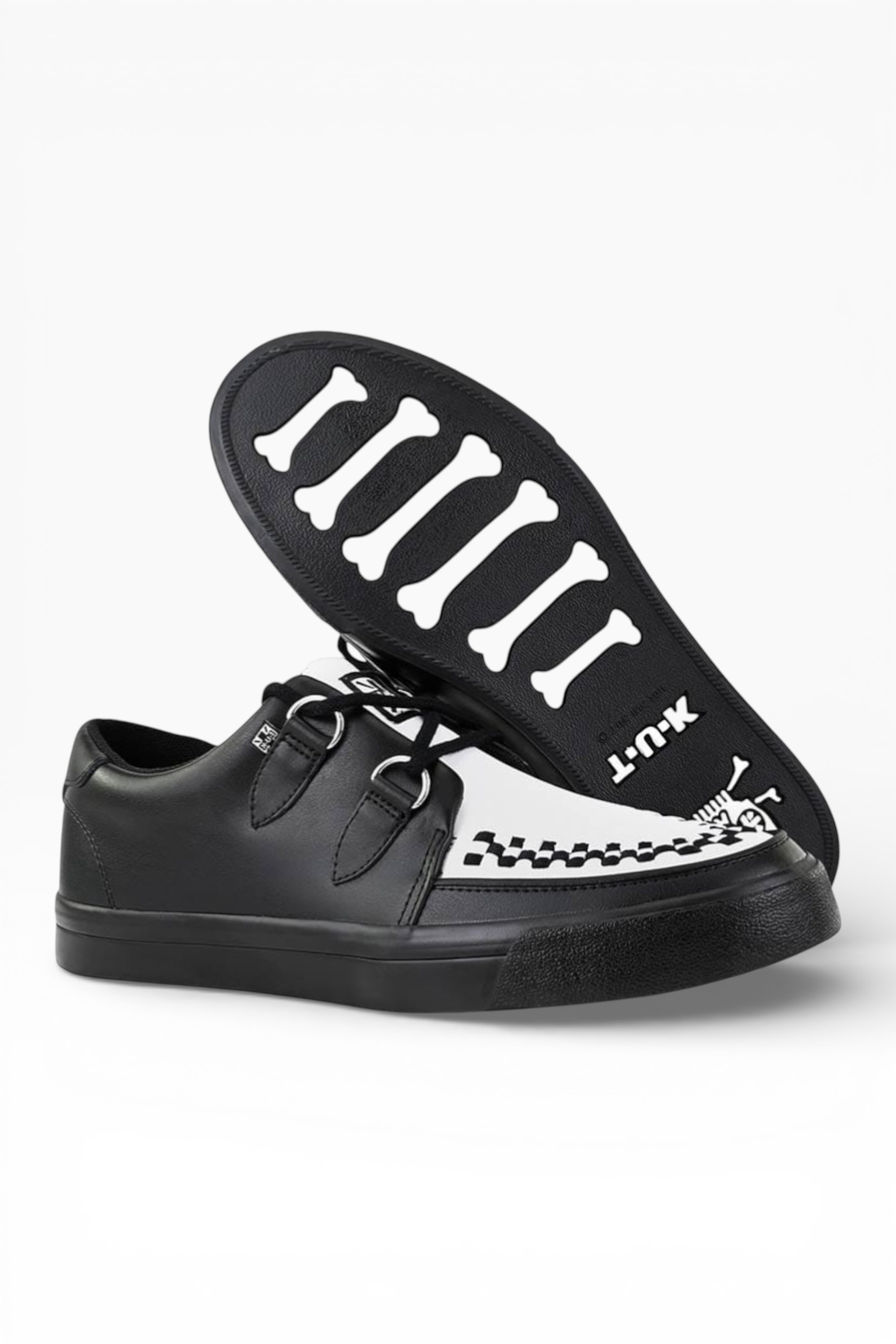 Multi TUK Footwear Multi Pointed Creeper Sneaker Leather Shoes, Image 4 of 7