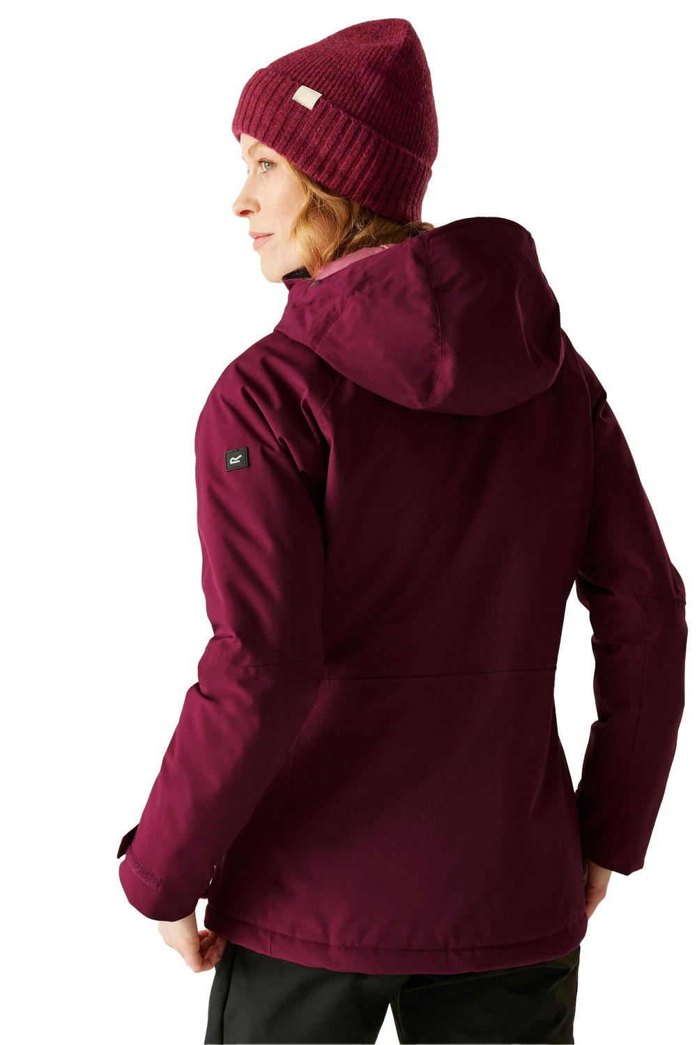 Red Highton Stretch Padded Jacket, Image 5 of 5