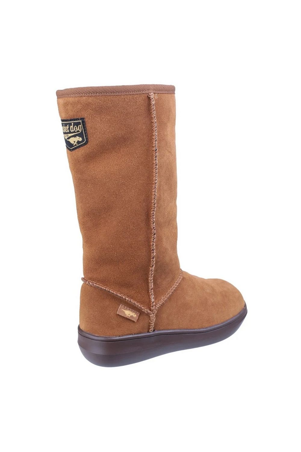Brown Sugardaddy Suede PullOn Boots, Image 2 of 4