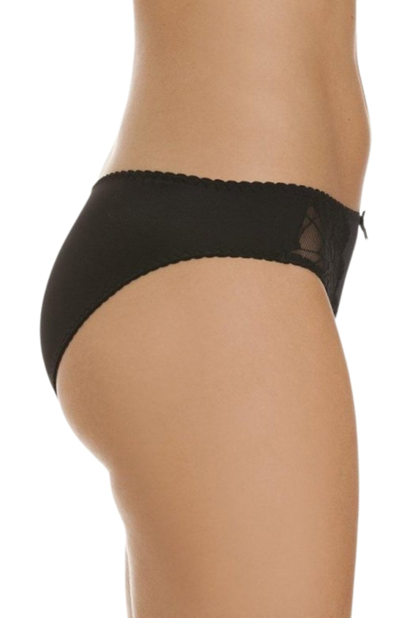 Black Camille Lingerie Black 3 Pack Lace Briefs, Image 2 of 4