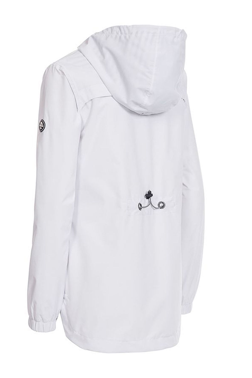White Flourish Waterproof Jacket, Image 2 of 4