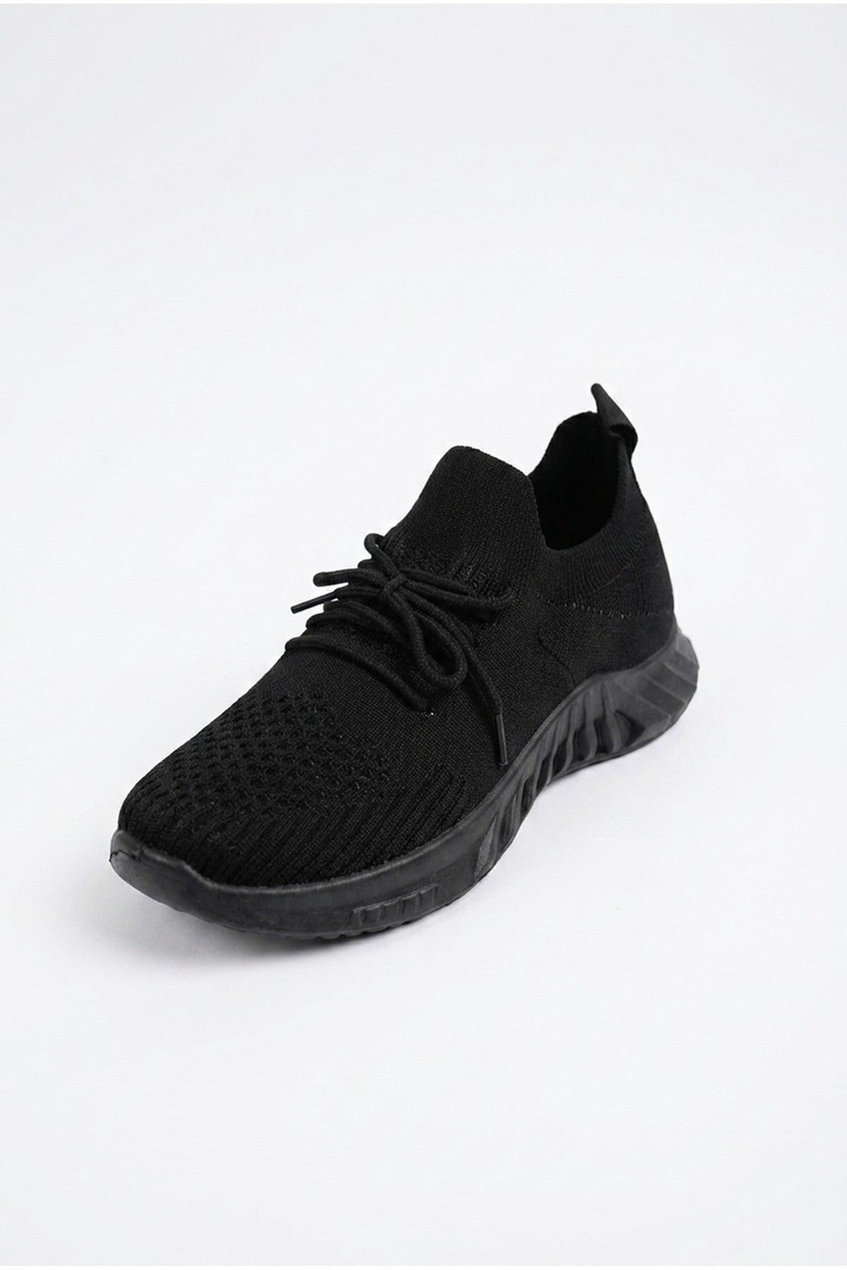 Black Jade Womens Knit Sock Trainers, Image 3 of 3