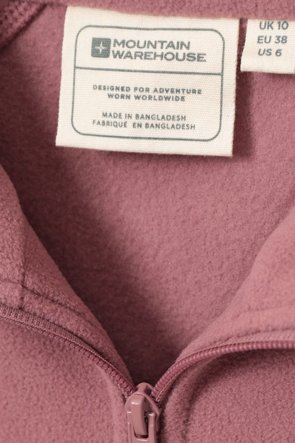 Pink Raso Fleece Jacket, Image 5 of 5