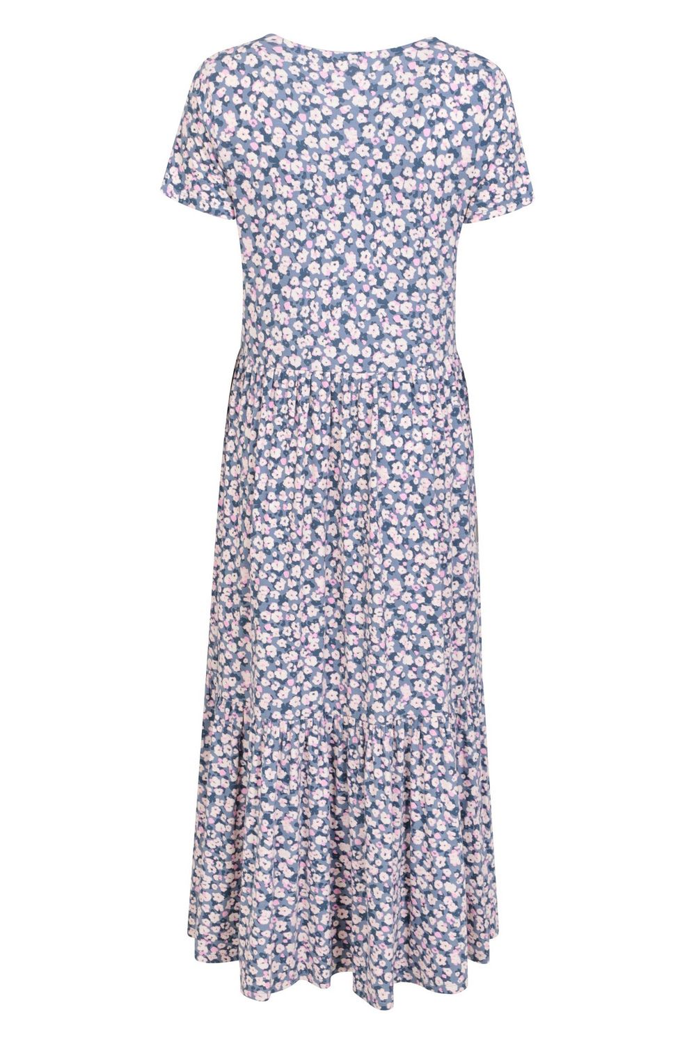 Grey Sardinia Flowers Tiered Dress, Image 2 of 4