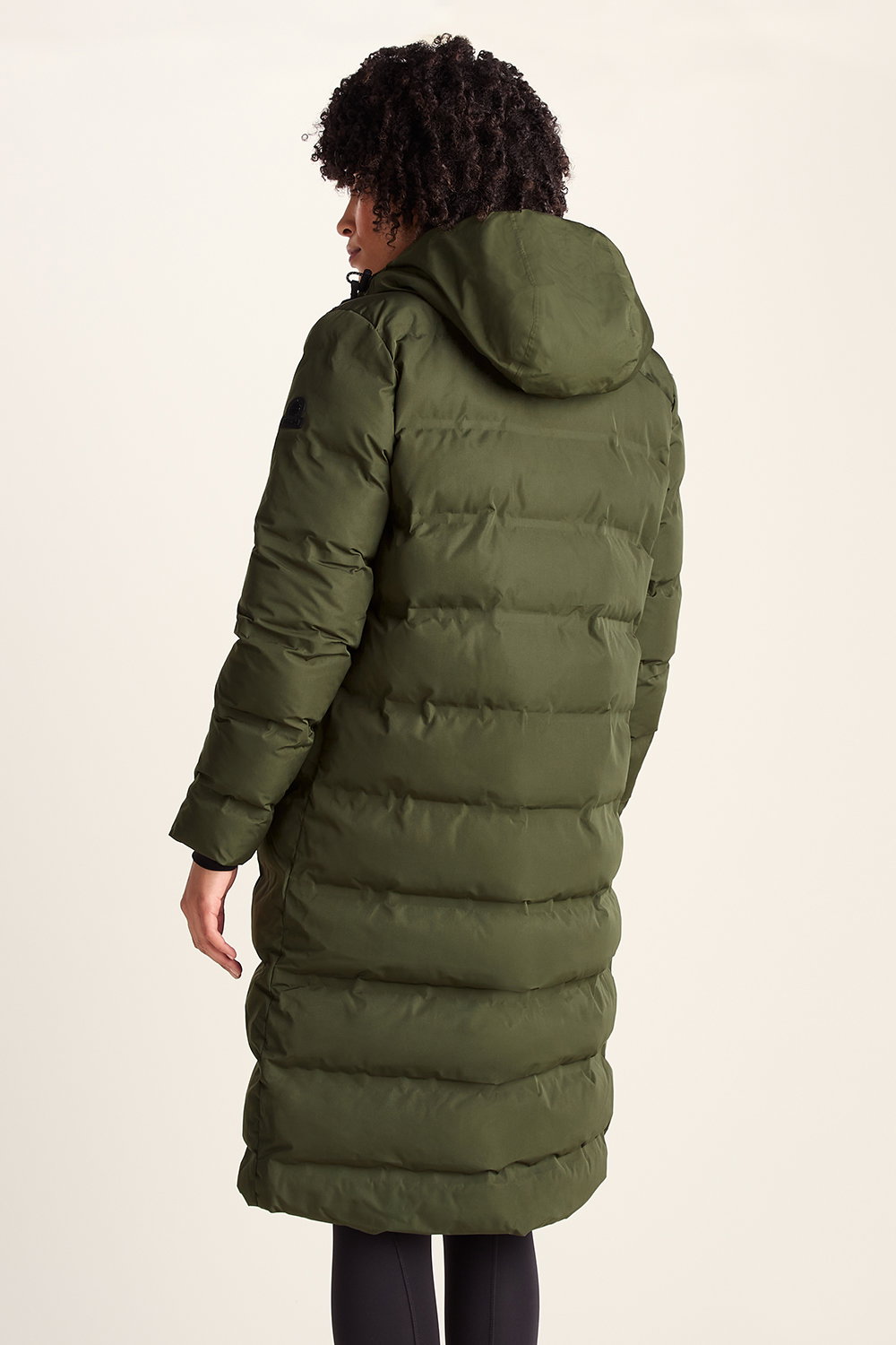 Dark Green Glaston Shower Resistant Insulated Parka, Image 3 of 5