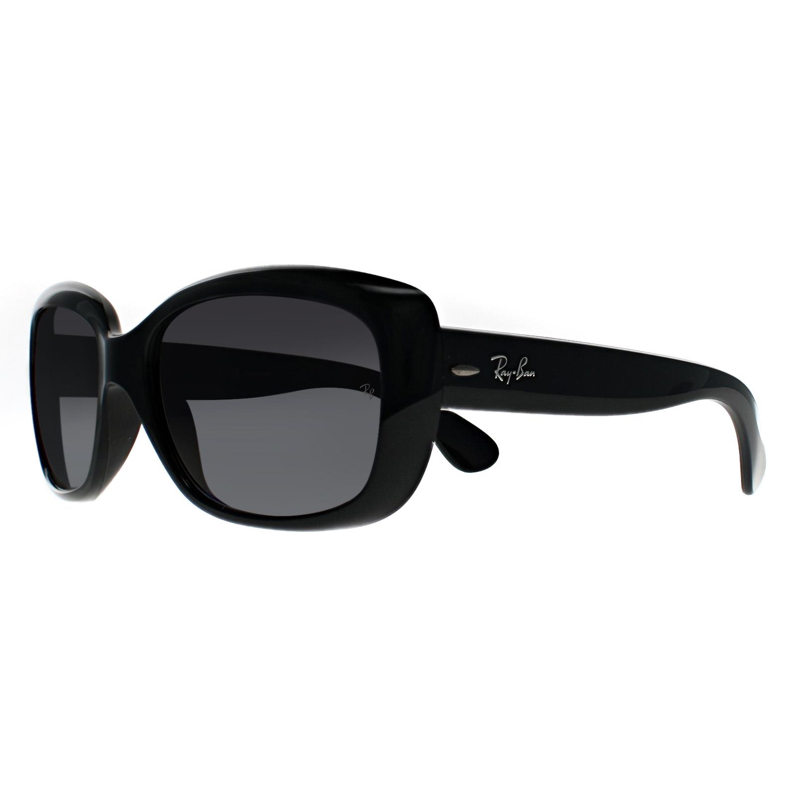 Black Oval Shiny Black Grey Gradient Polarized Sunglasses, Image 2 of 5