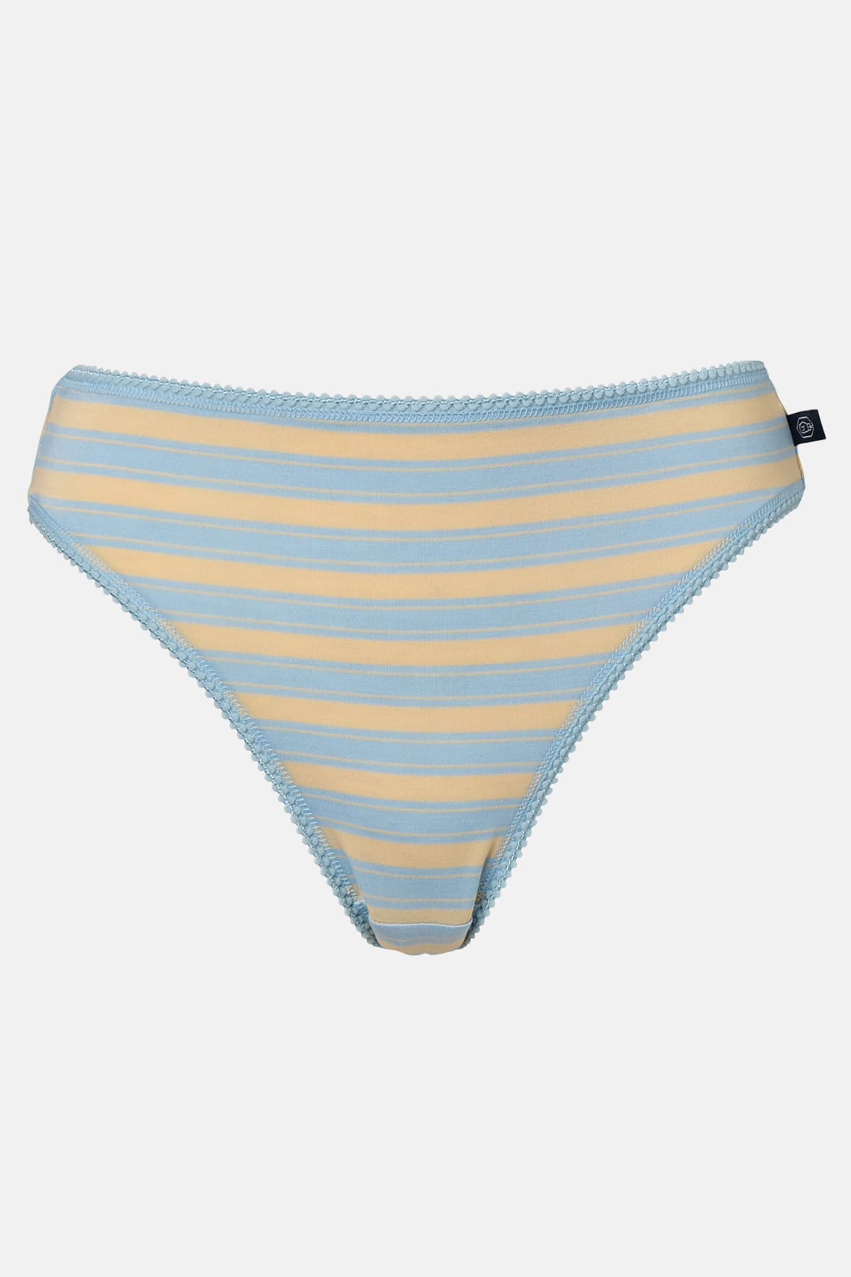 Multi British Boxers Multi Pack of Four "On the Pier" Bamboo High Leg Knickers, Image 4 of 8