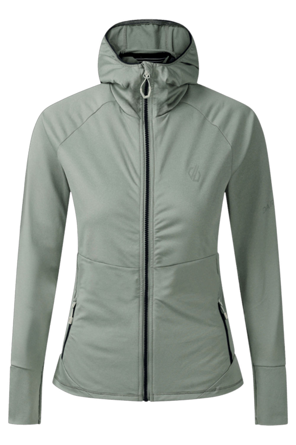 Pale Green Dare 2B Pale Green Nomadic Stretch Midlayer, Image 1 of 3