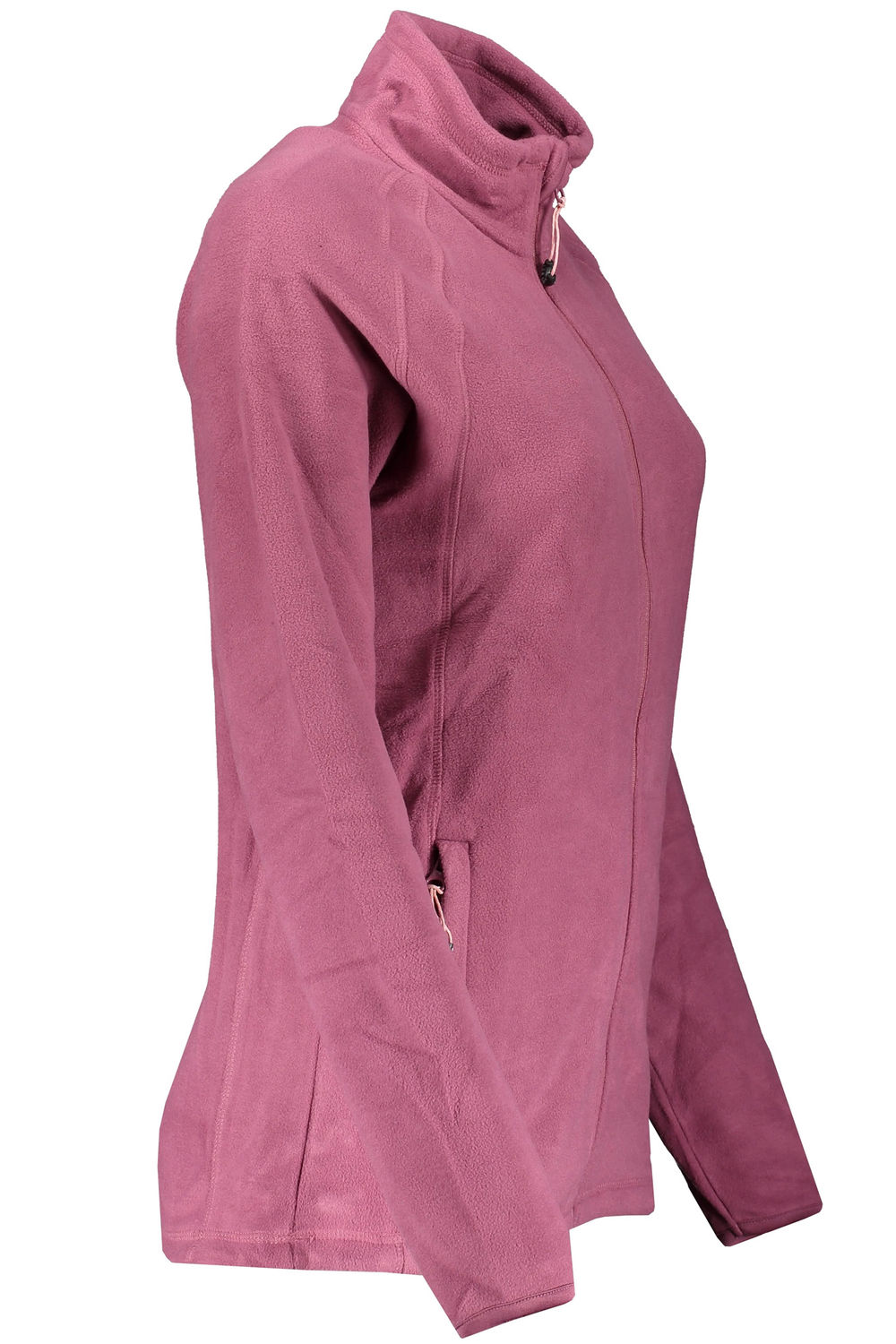 Mauve Trespass Mauve Nonstop Fleece Jacket, Image 3 of 5