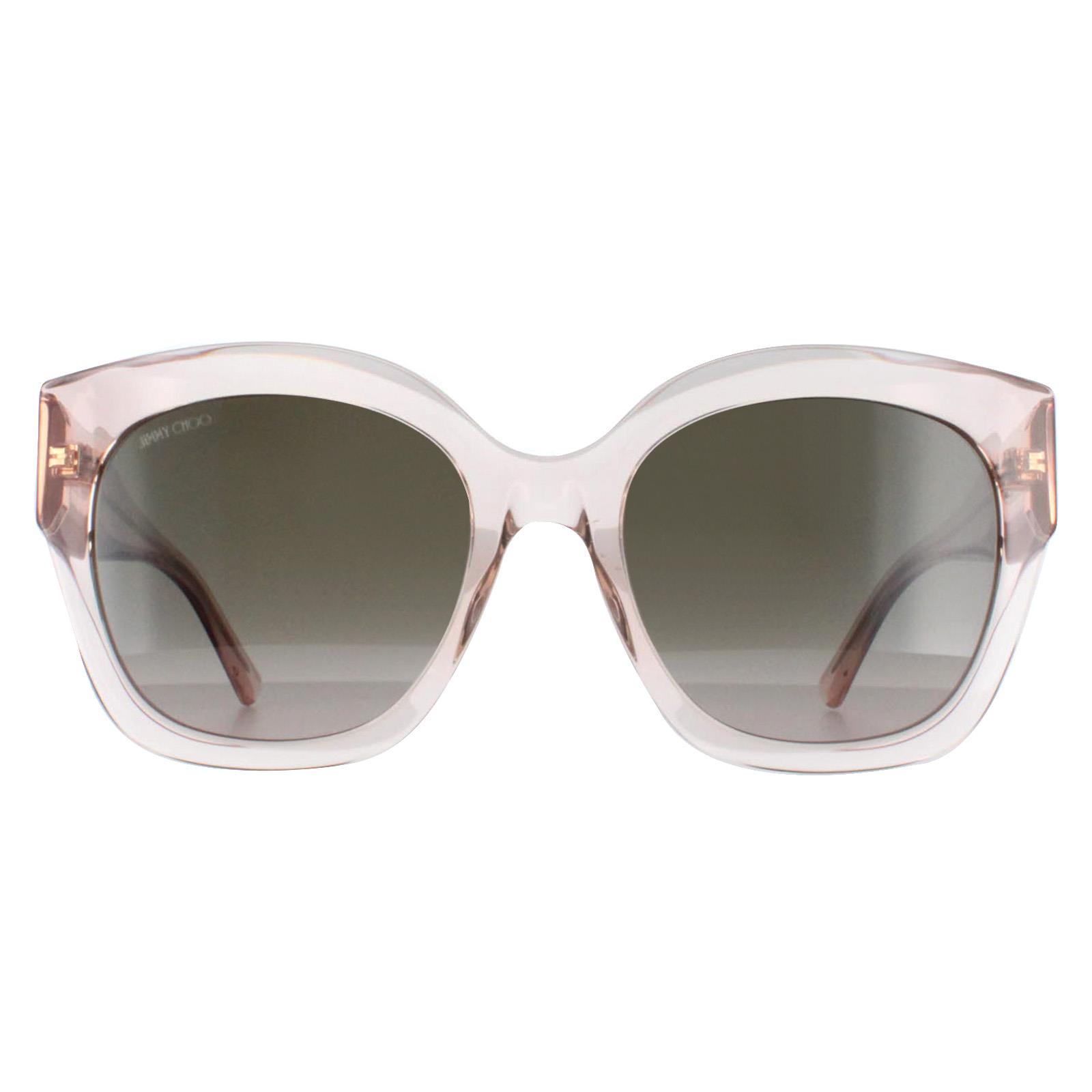 Pink Jimmy Choo Pink Butterfly Transparent Rose Brown Gradient LEELA/S, Image 1 of 4