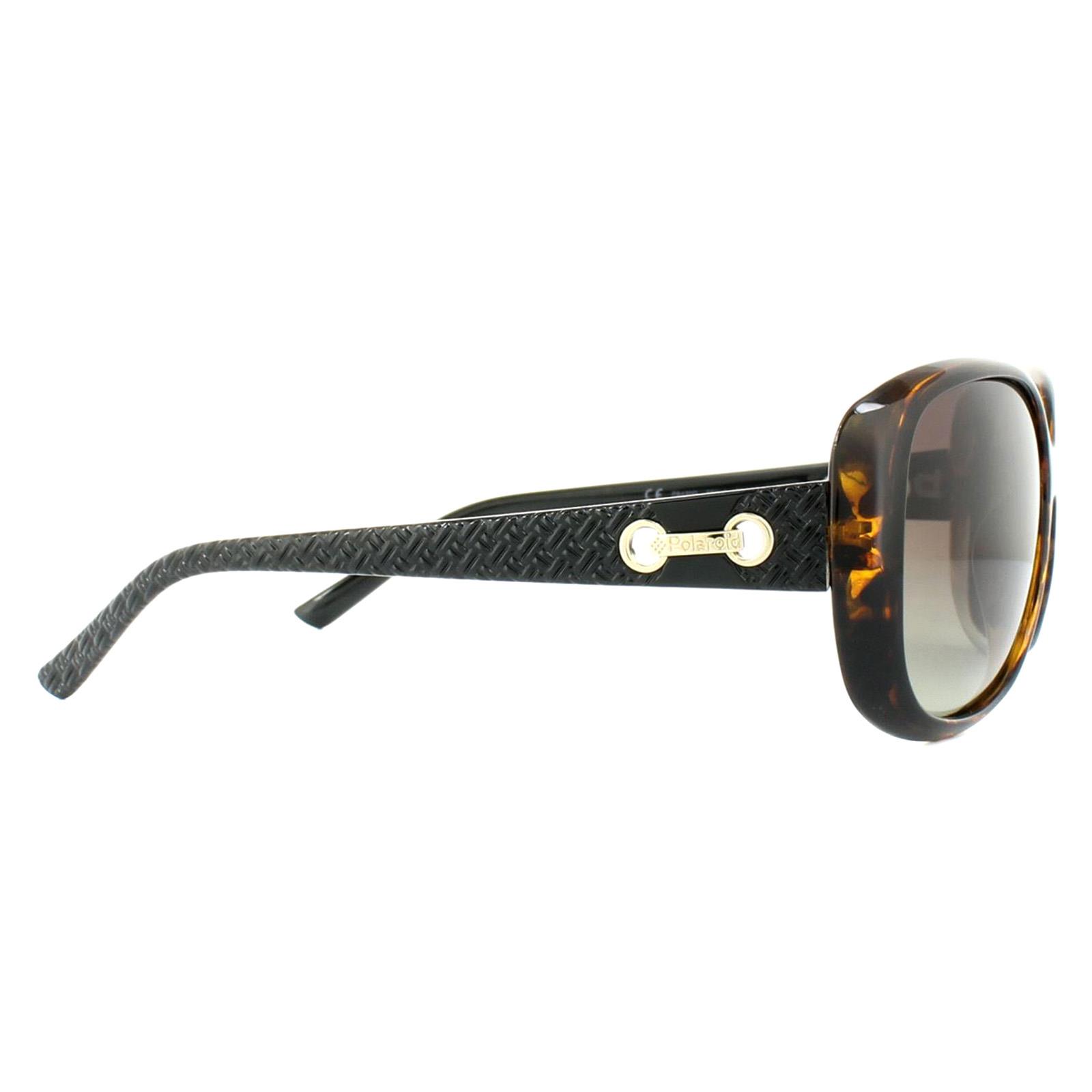 Brown Fashion Havana Black Brown Gradient Polarized Sunglasses, Image 4 of 4