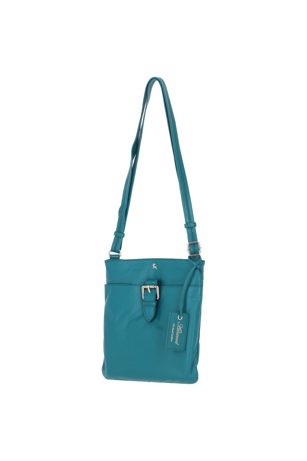 Green 'Bella' Real Leather Crossbody Bag, Image 2 of 4