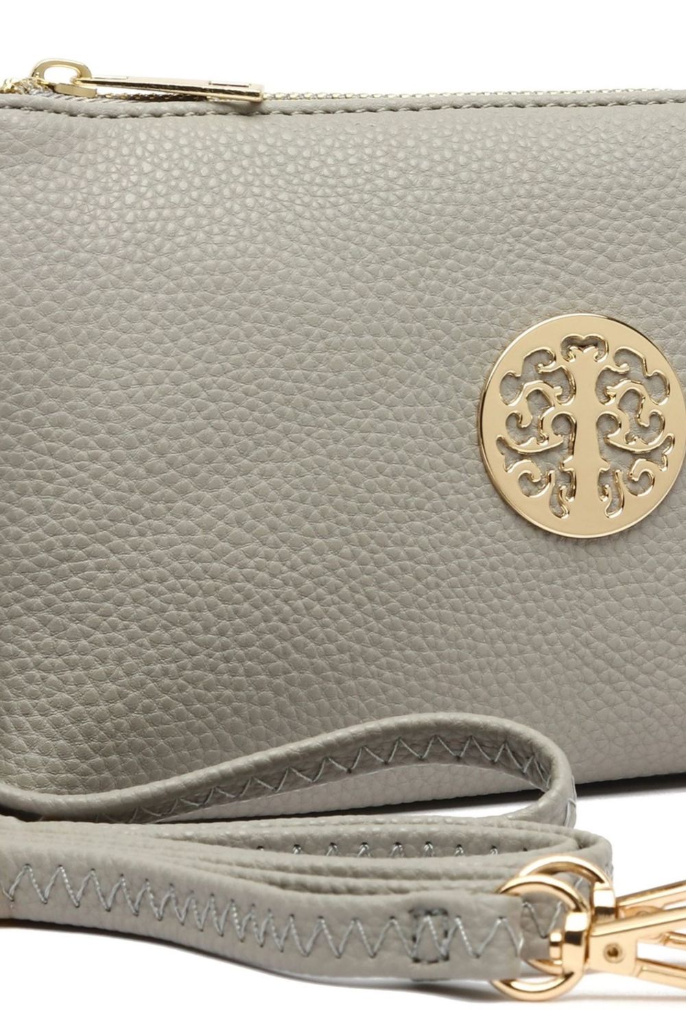 Grey Clutch Purse Party Bag, Image 2 of 2