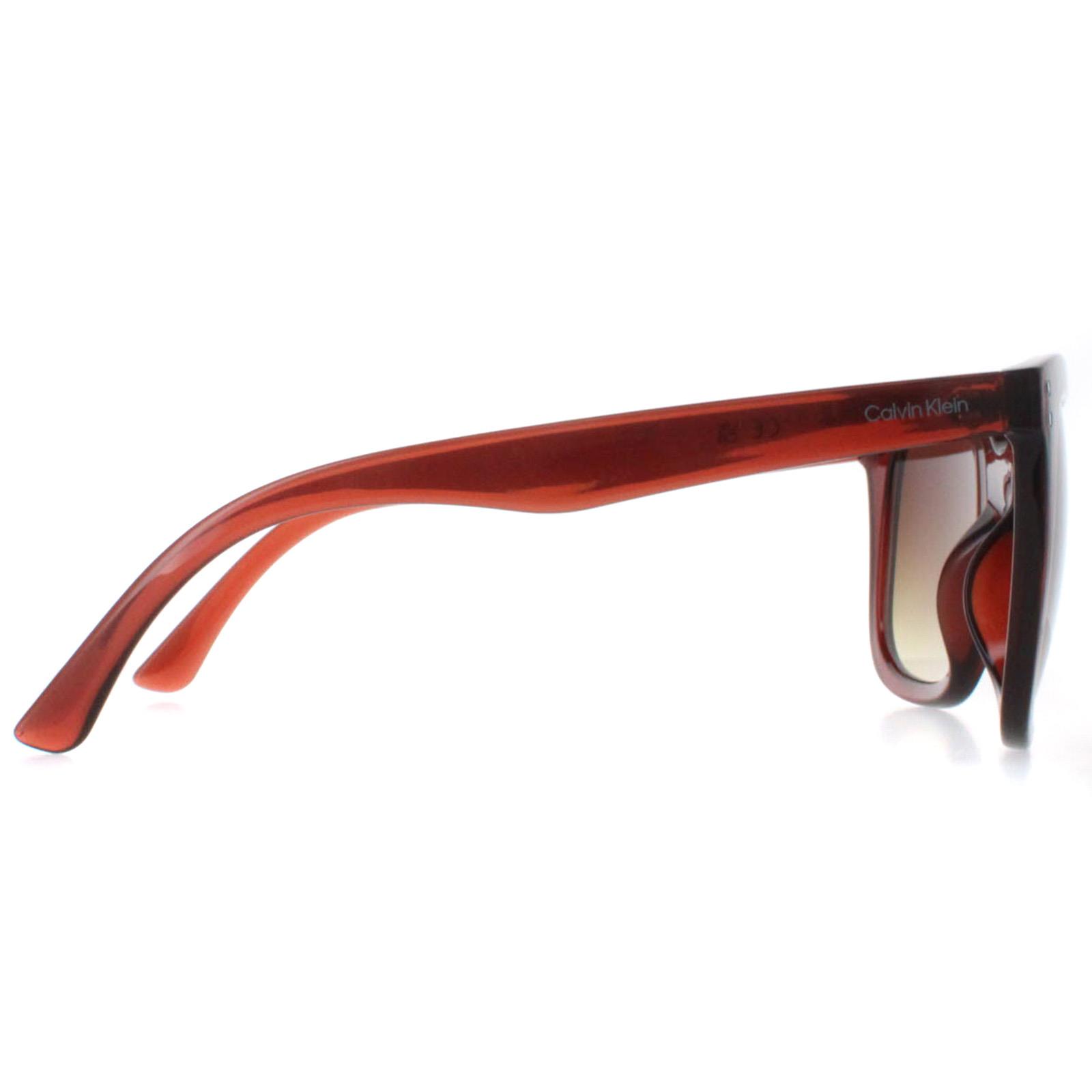 Brown Calvin Klein Brown Square Transparent Brown Brown Gradient CK22550S, Image 4 of 4