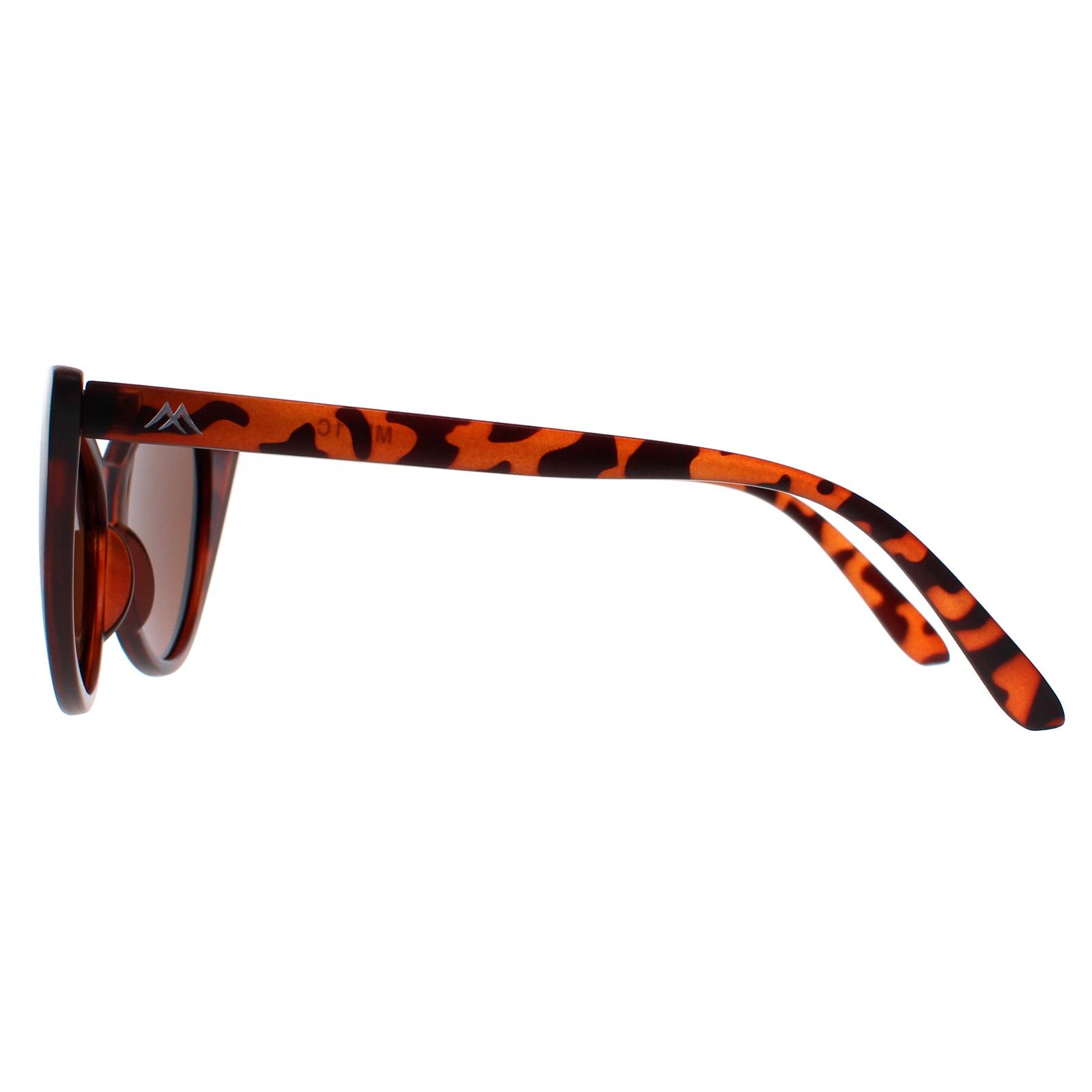 Brown Montana Brown Cat Eye Matte Tortoise Brown Polarized MP71, Image 3 of 4